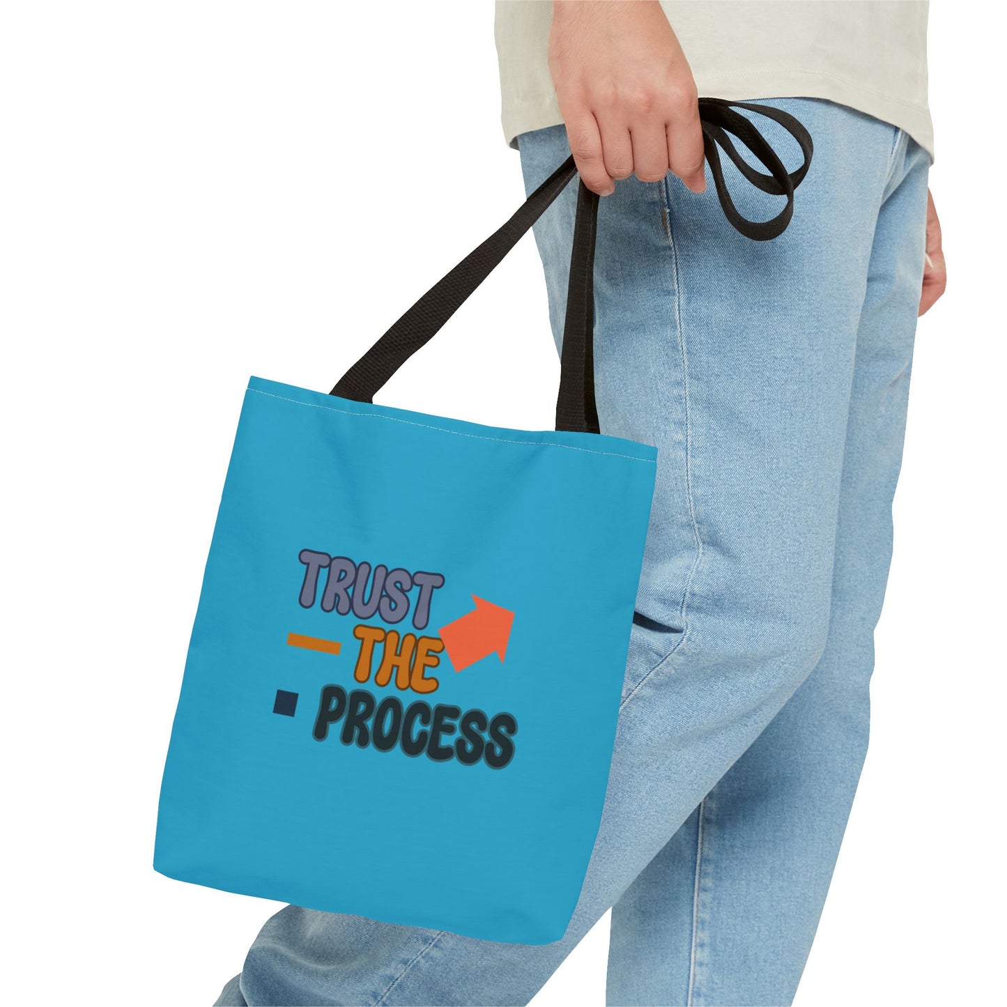 Trust The Process Tote Bag (AOP)