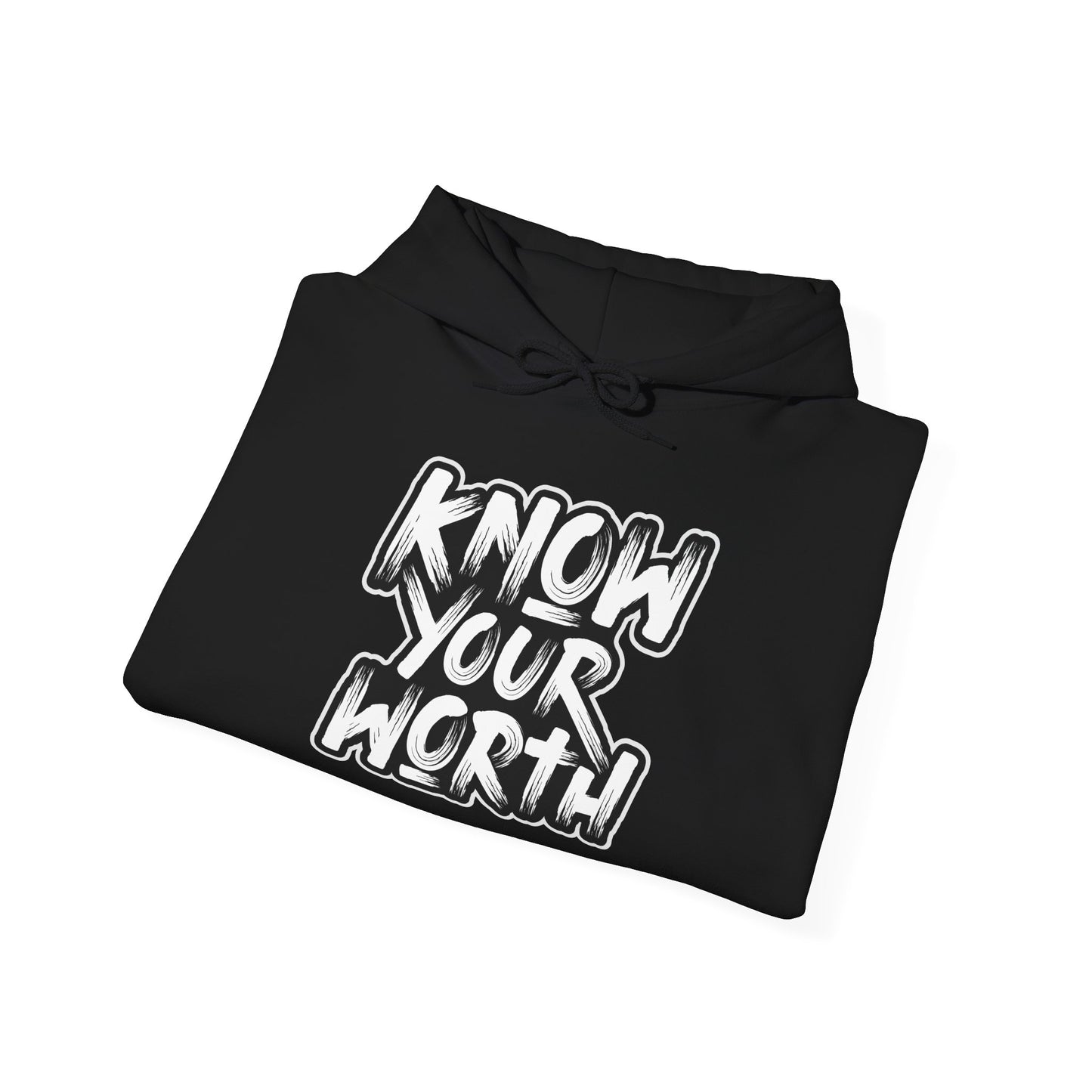 Know Your Worth Unisex Heavy Blend™ Hooded Sweatshirt