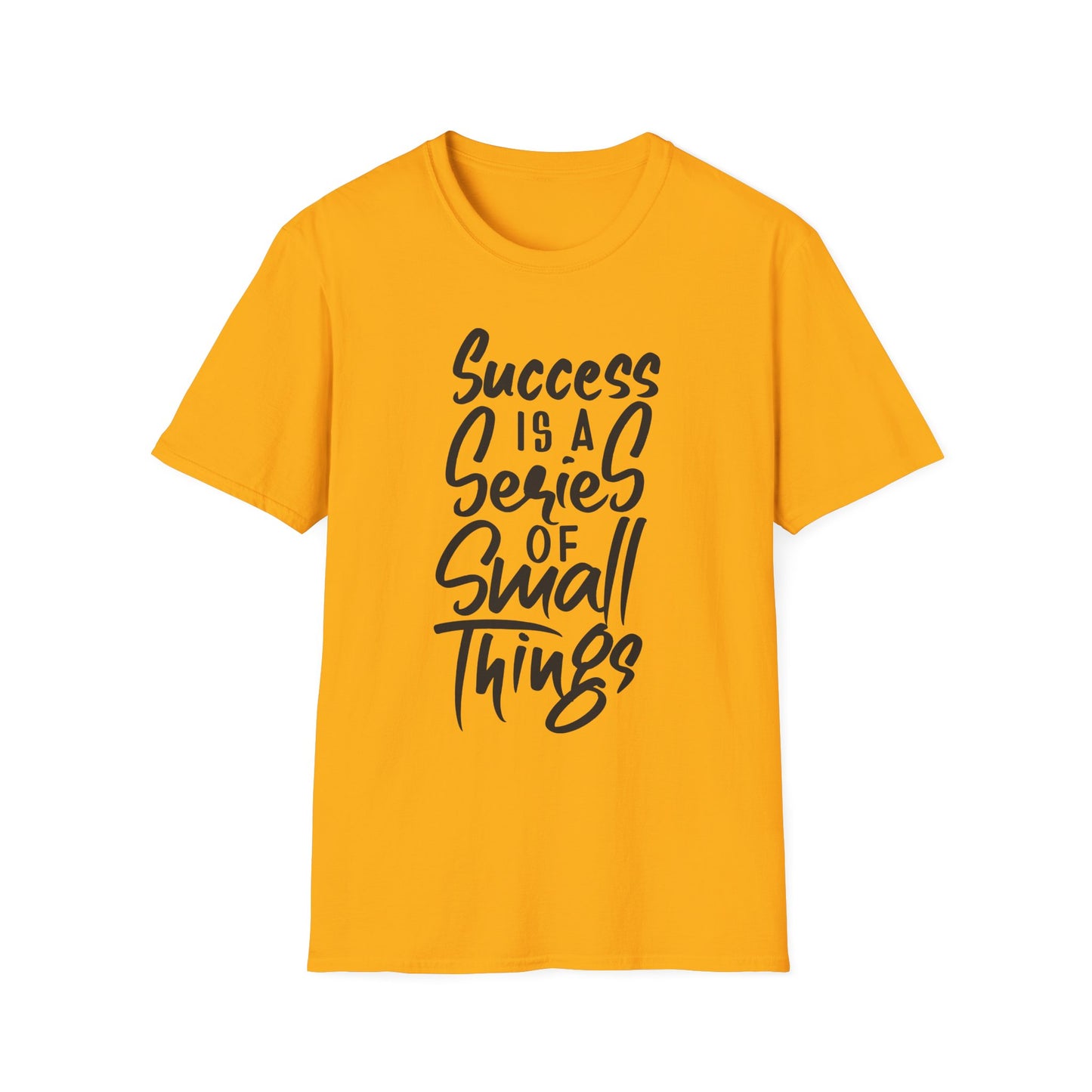 Success is a Series of small Things  Unisex Softstyle T-Shirt