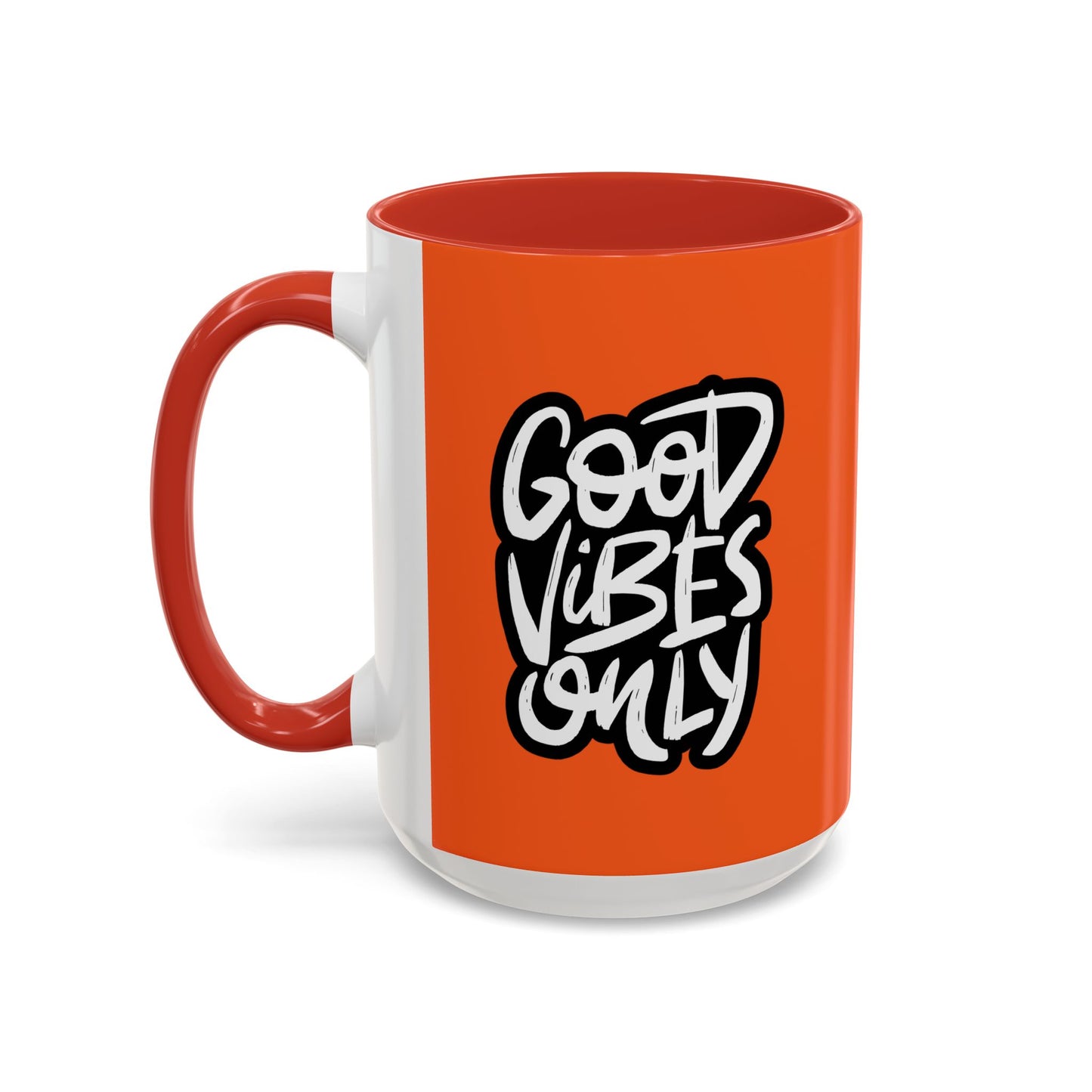 Good Vibes Only Accent Coffee Mug (11, 15oz)