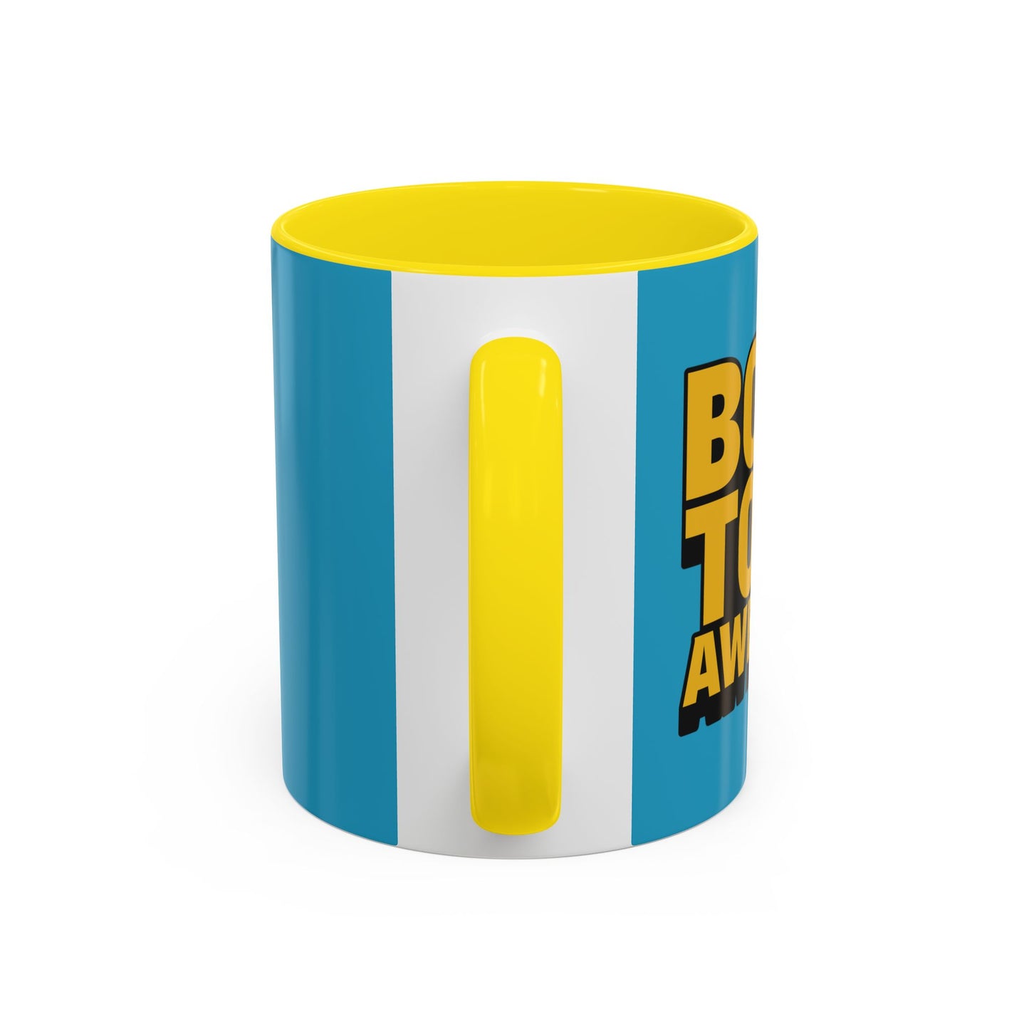 Born To Be Awesome Accent Coffee Mug (11, 15oz)