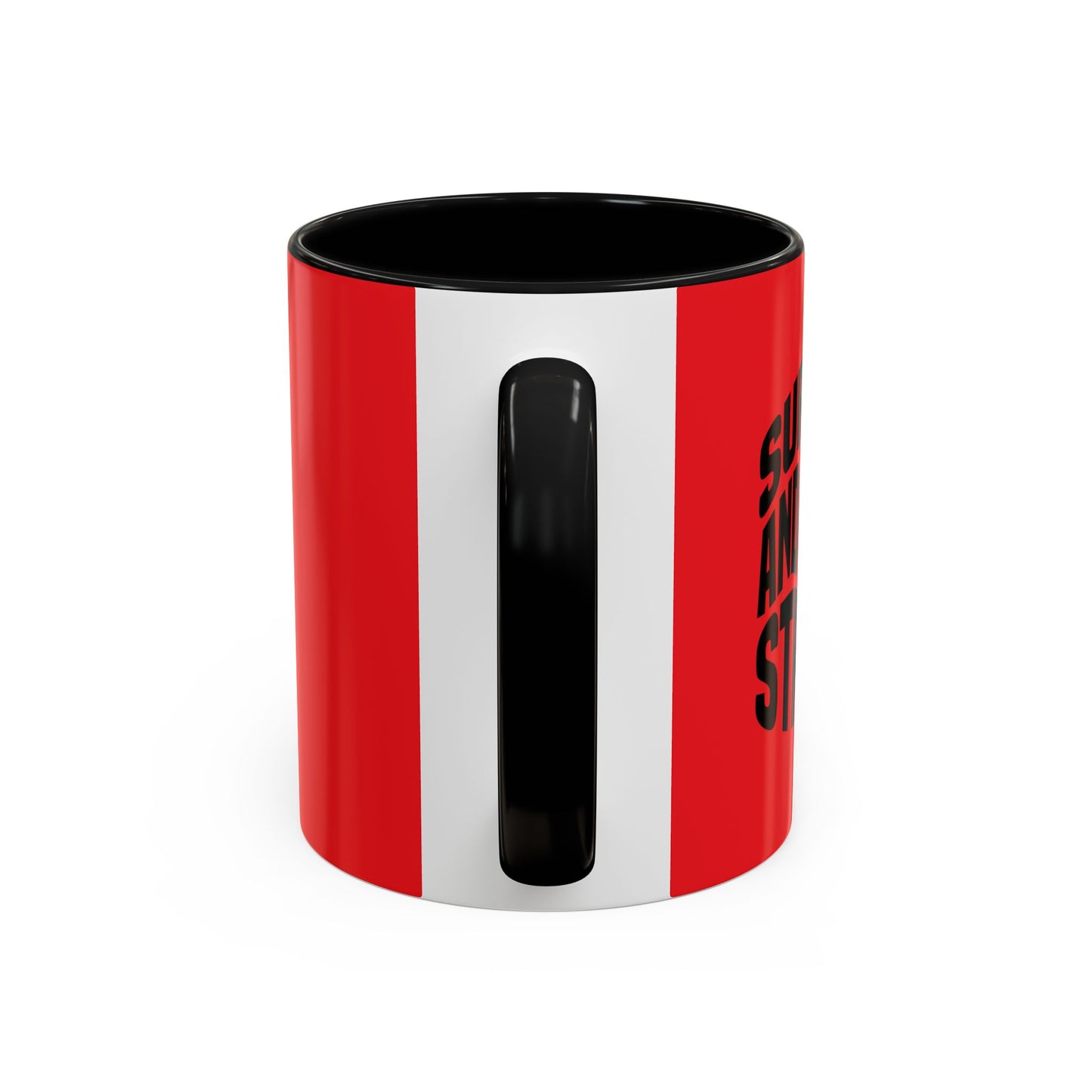 Survive And Keep Strong Accent Coffee Mug (11, 15oz)