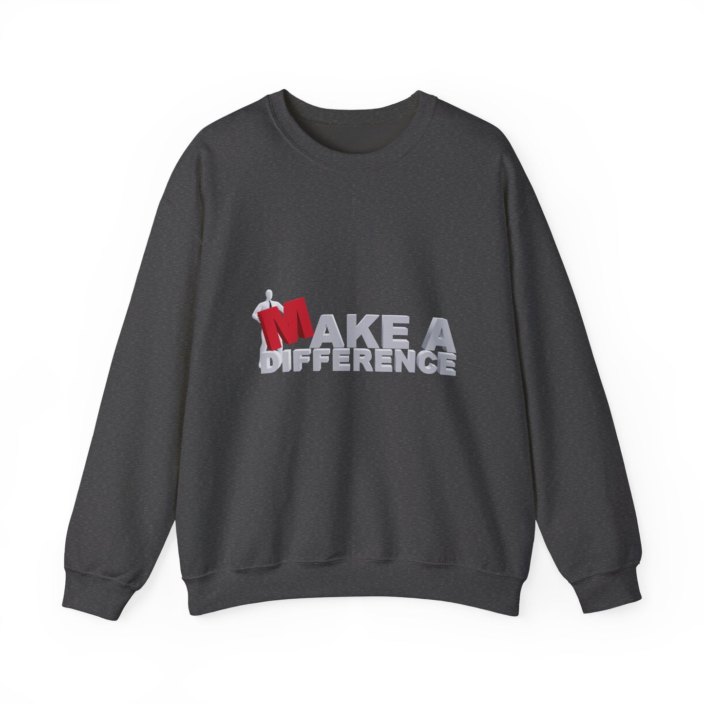 Make A Difference Unisex Heavy Blend™ Crewneck Sweatshirt