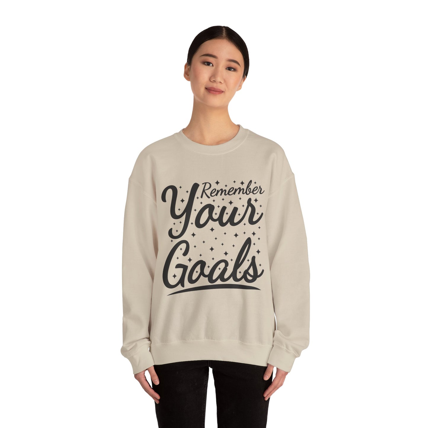 Remember Your Goals Unisex Heavy Blend™ Crewneck Sweatshirt