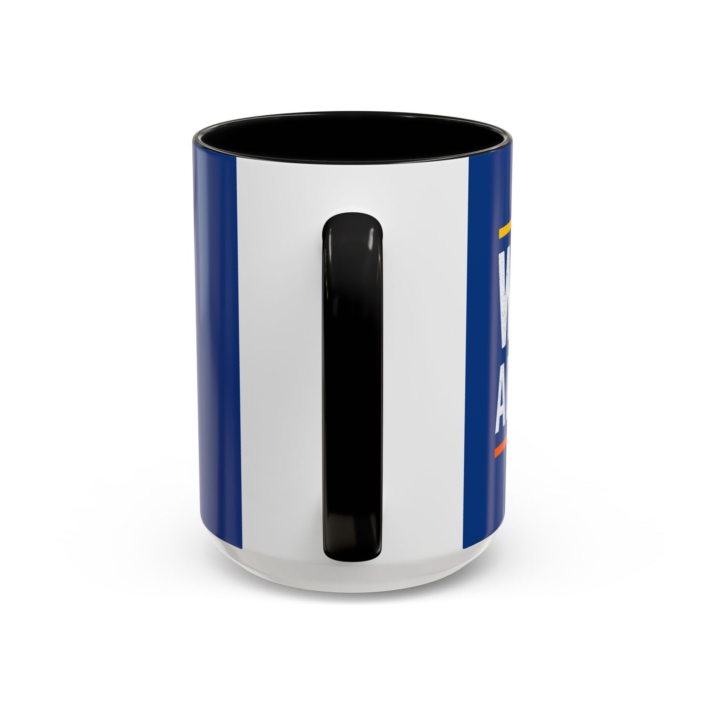 We Can Get Along Accent Coffee Mug (11, 15oz)
