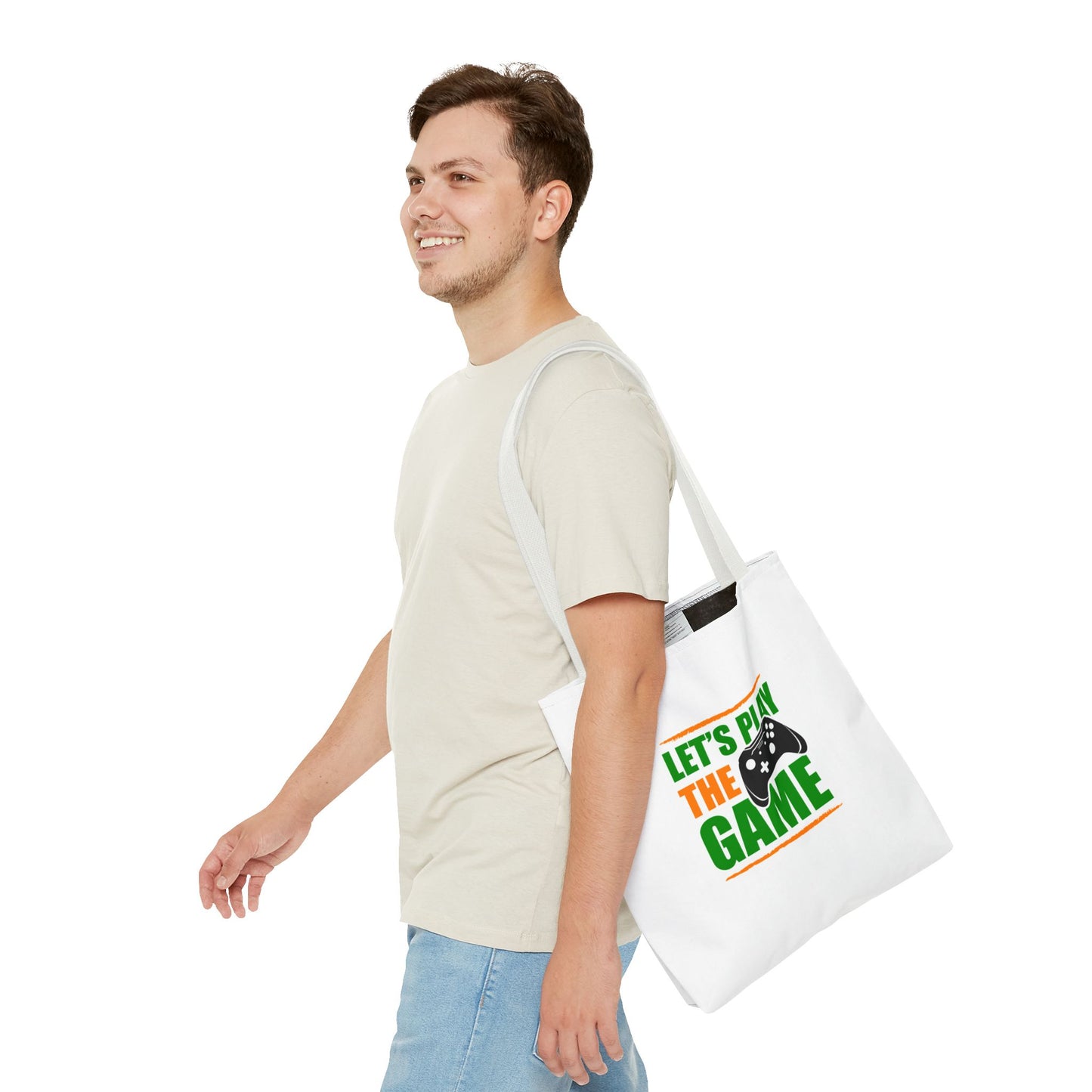 Let's Play The Game Tote Bag (AOP)