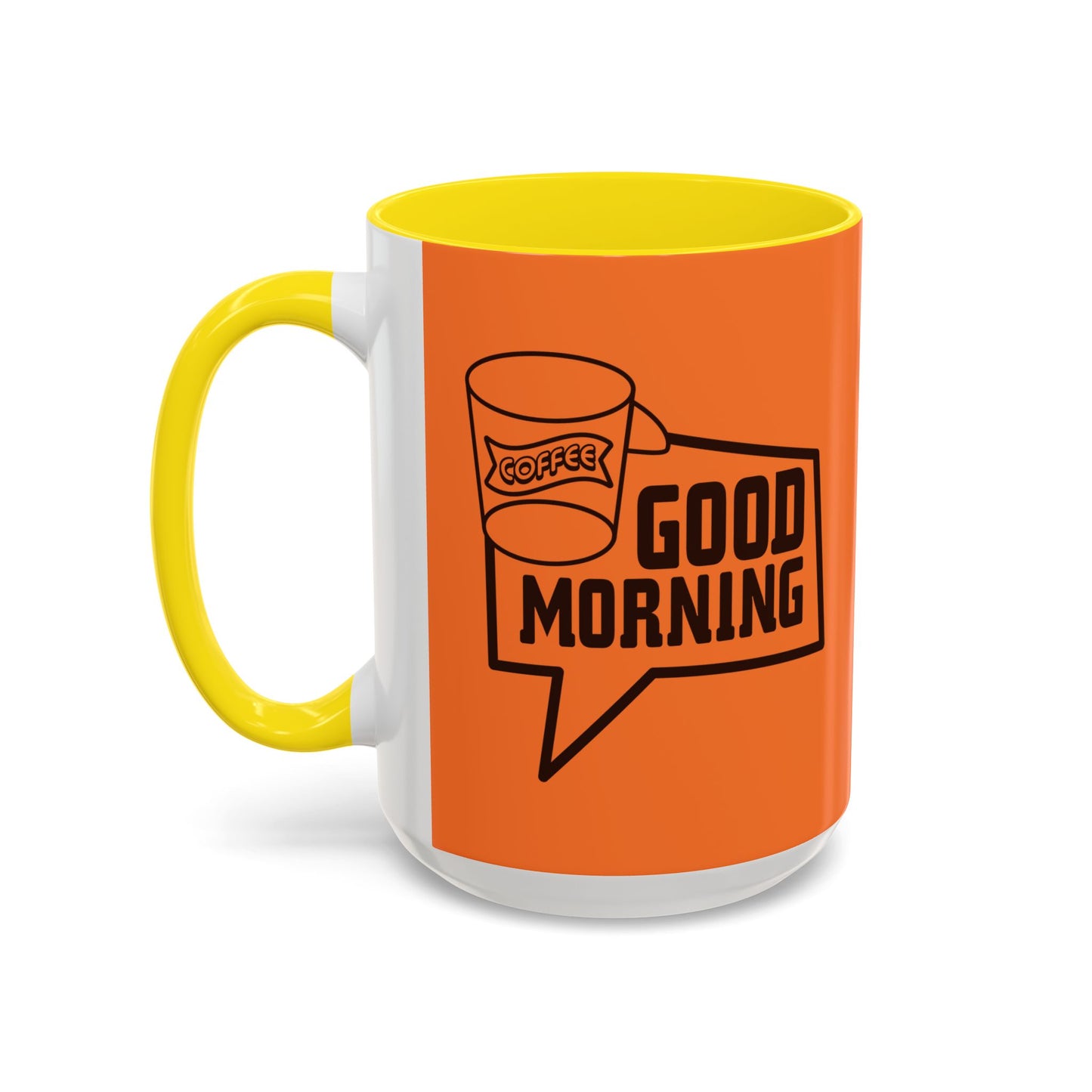 Good Morning Accent Coffee Mug (11, 15oz)