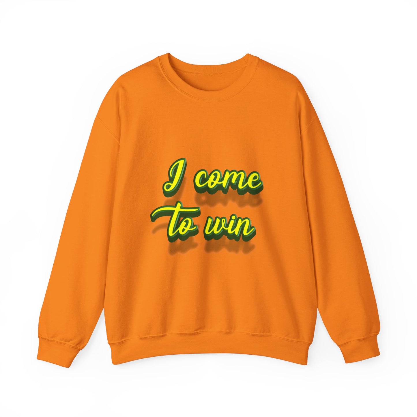I Come To Win Unisex Heavy Blend™ Crewneck Sweatshirt