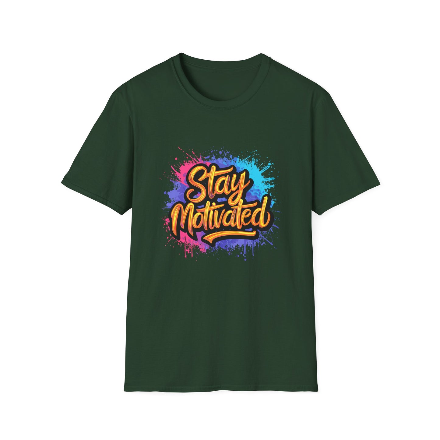 Stay Motivated Unisex Softstyle T-Shirt