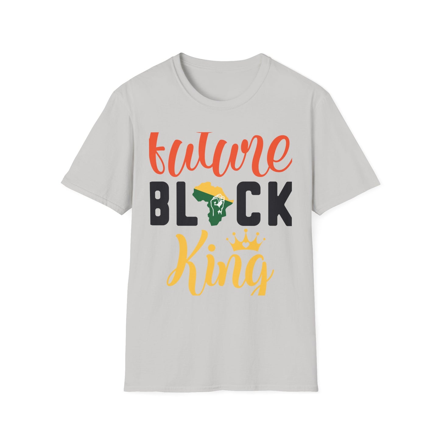 Future Black King Unisex Softstyle T-Shirt