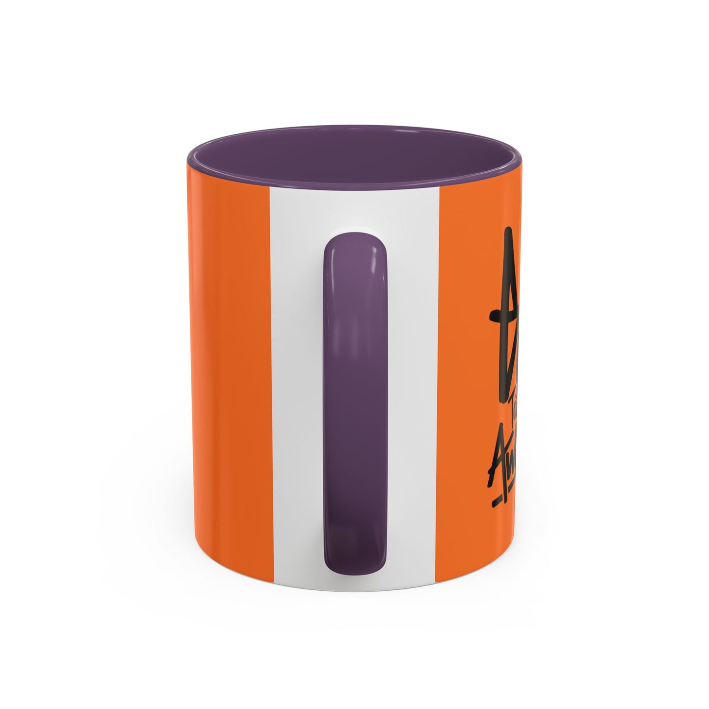 Born To Be Awesome Accent Coffee Mug (11, 15oz)