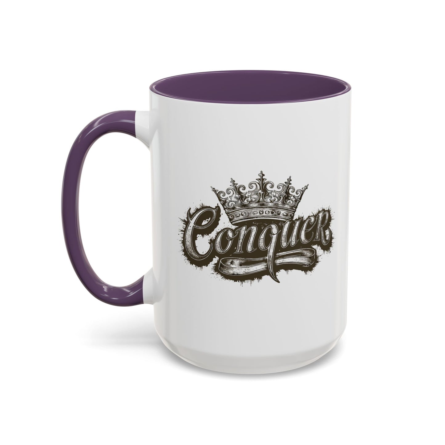 Conquer Accent Coffee Mug (11, 15oz)