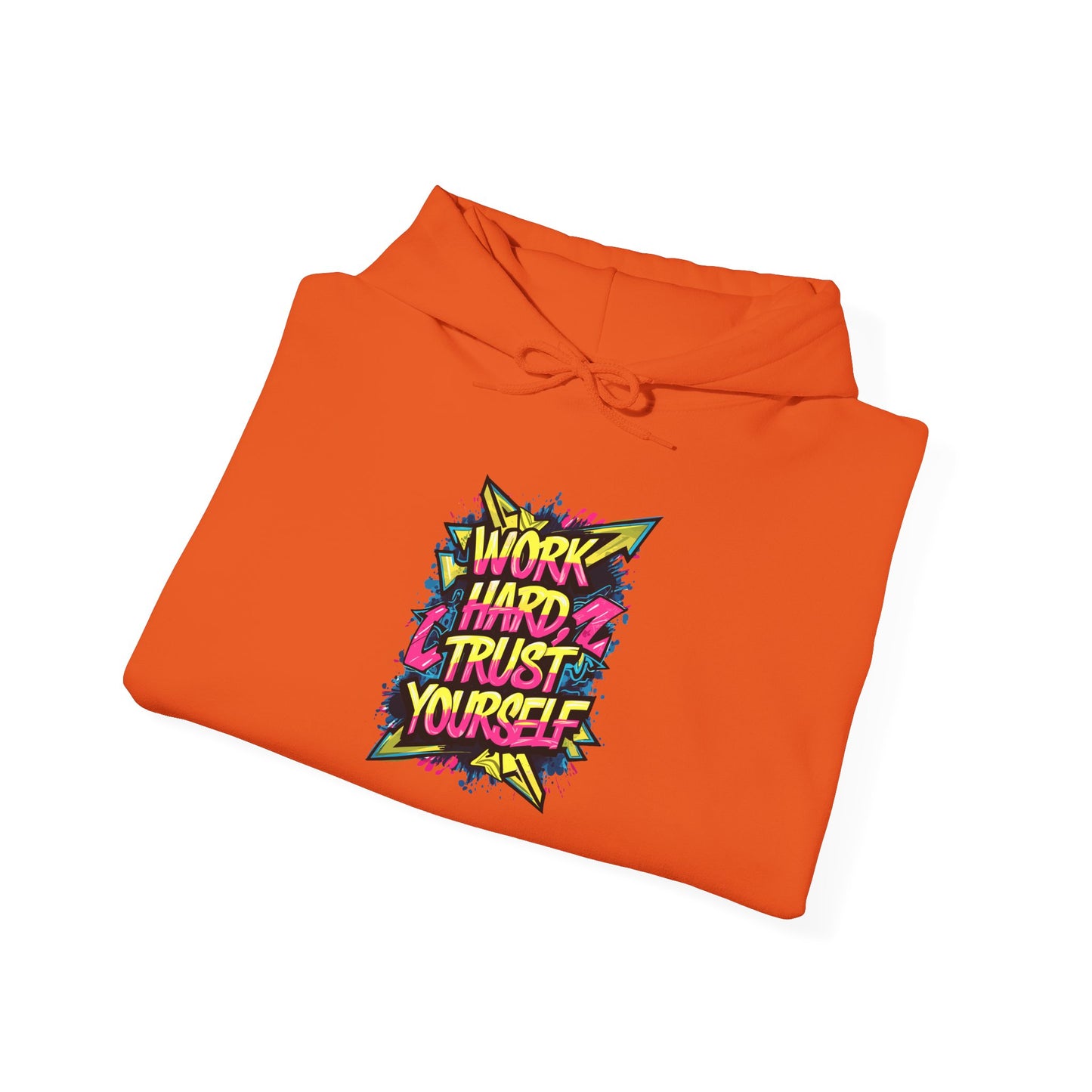 Work Hard Trust Yourself Unisex Heavy Blend™ Hooded Sweatshirt