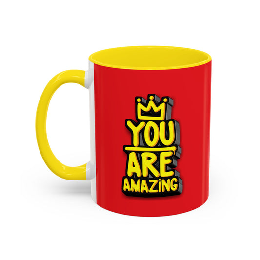 You Are Amazing Accent Coffee Mug (11, 15oz)