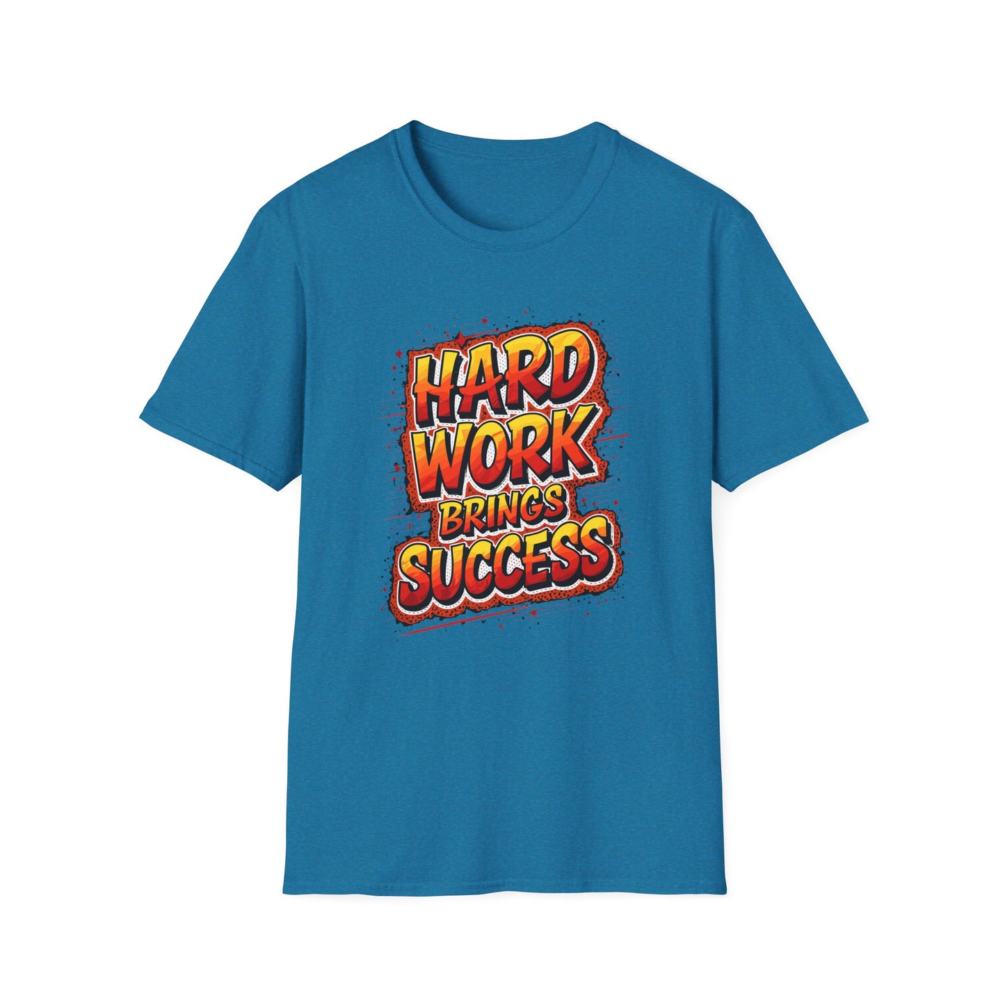 Hard Work Brings Success Unisex Softstyle T-Shirt