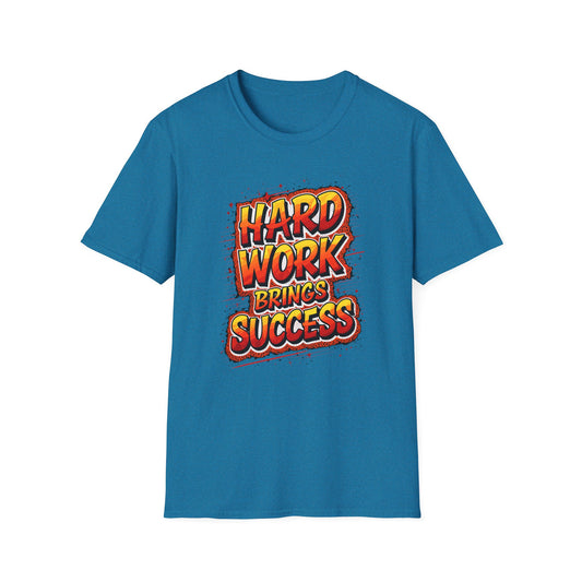 Hard Work Brings Success Unisex Softstyle T-Shirt