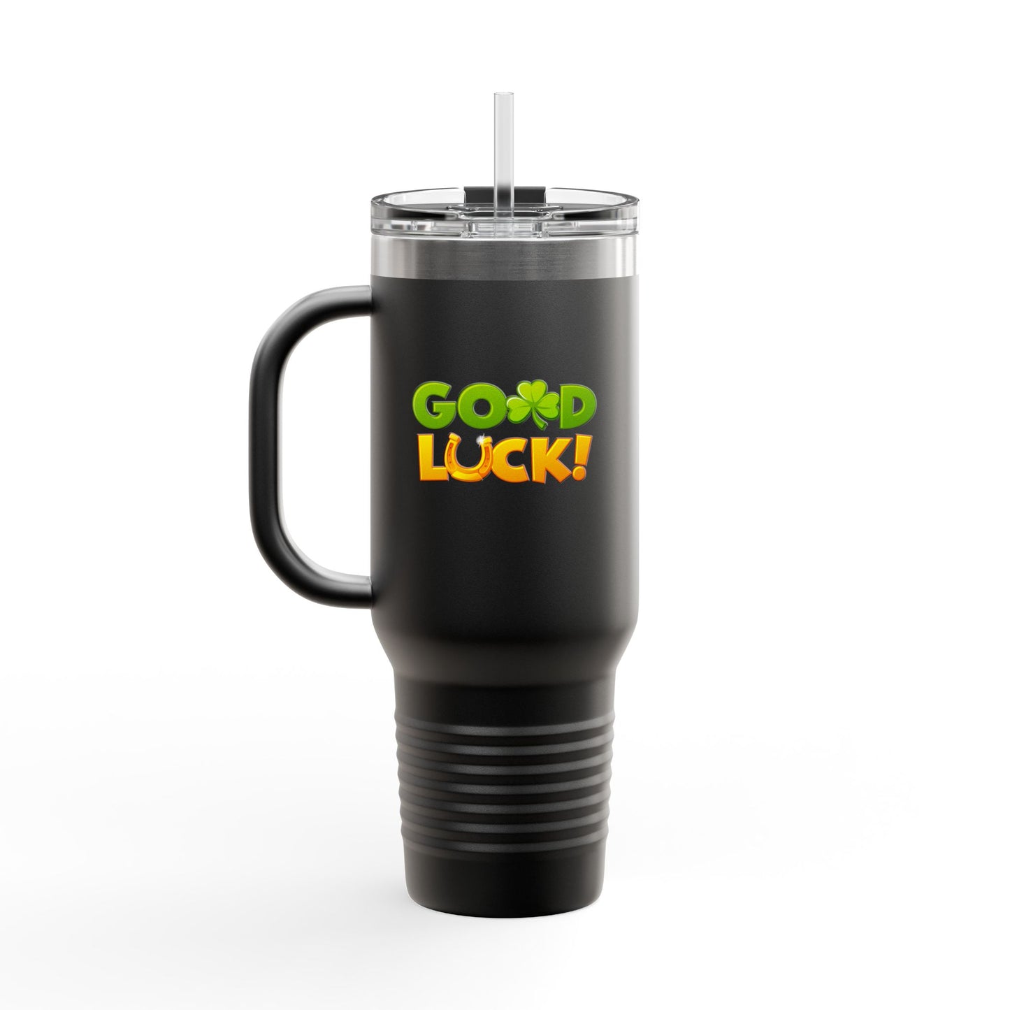 Good Luck Insulated Travel Mug, 40oz