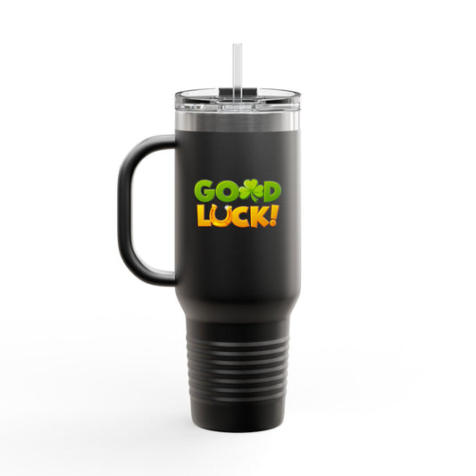 Good Luck Insulated Travel Mug, 40oz