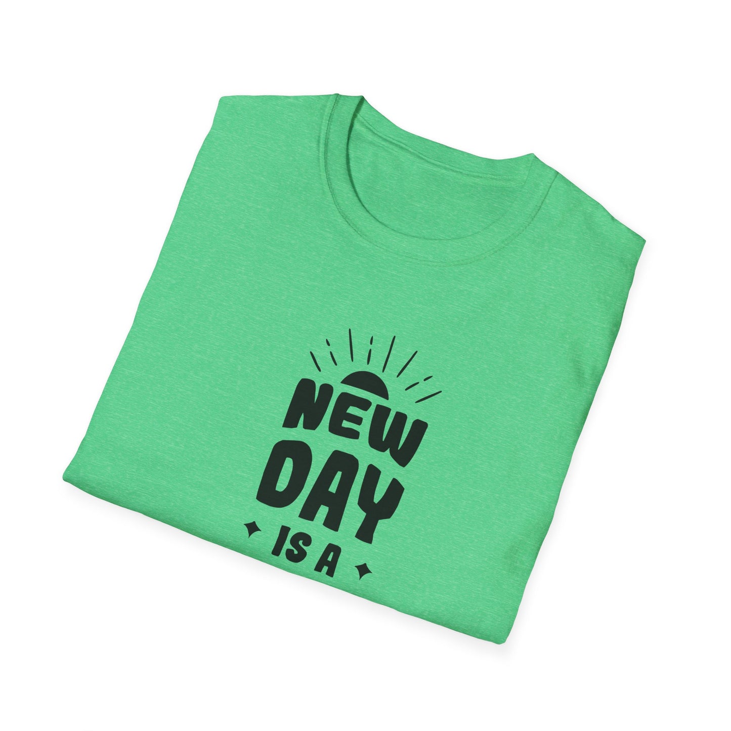 New Day Is A New ChangeUnisex Softstyle T-Shirt