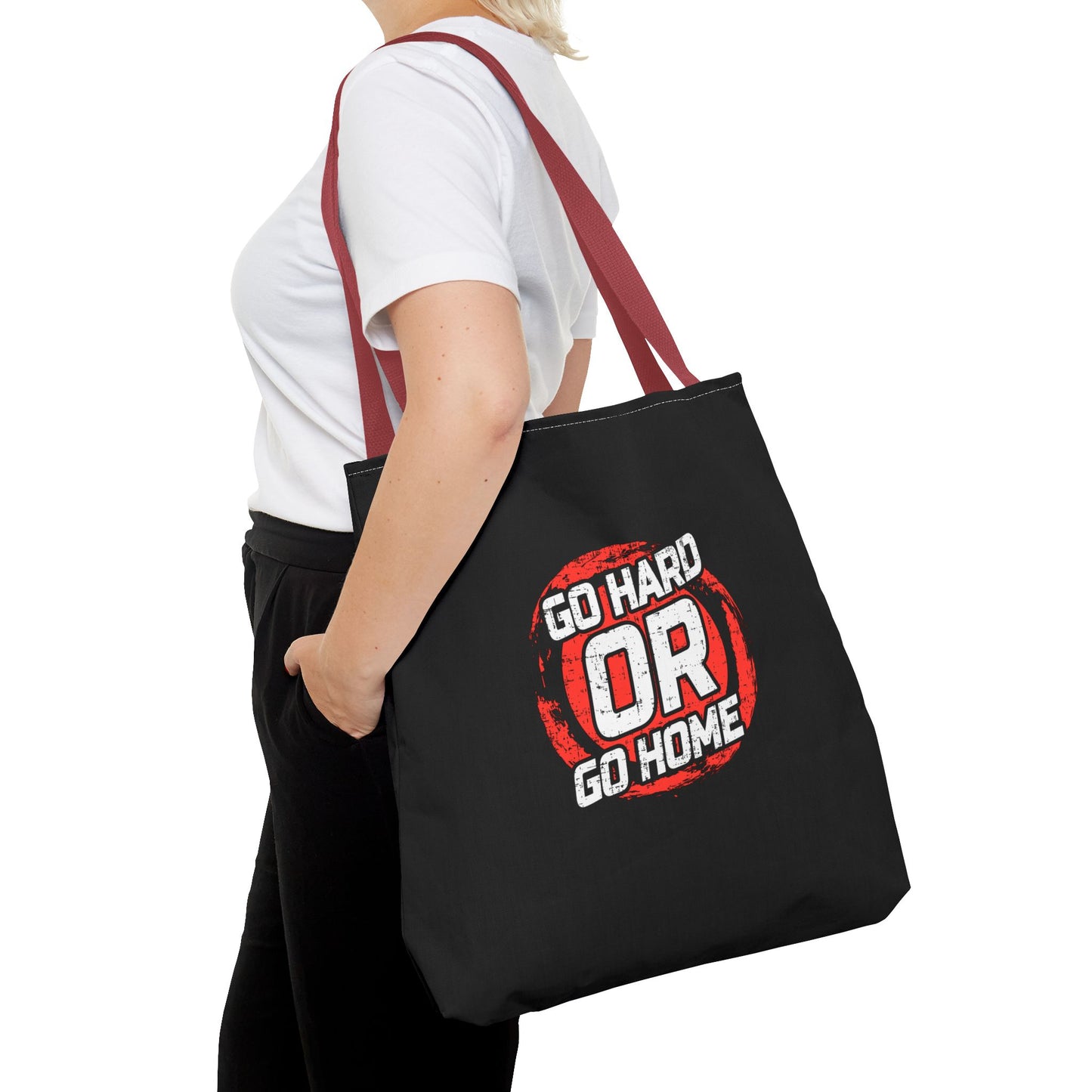 Go Hard Or Go Home Tote Bag (AOP)