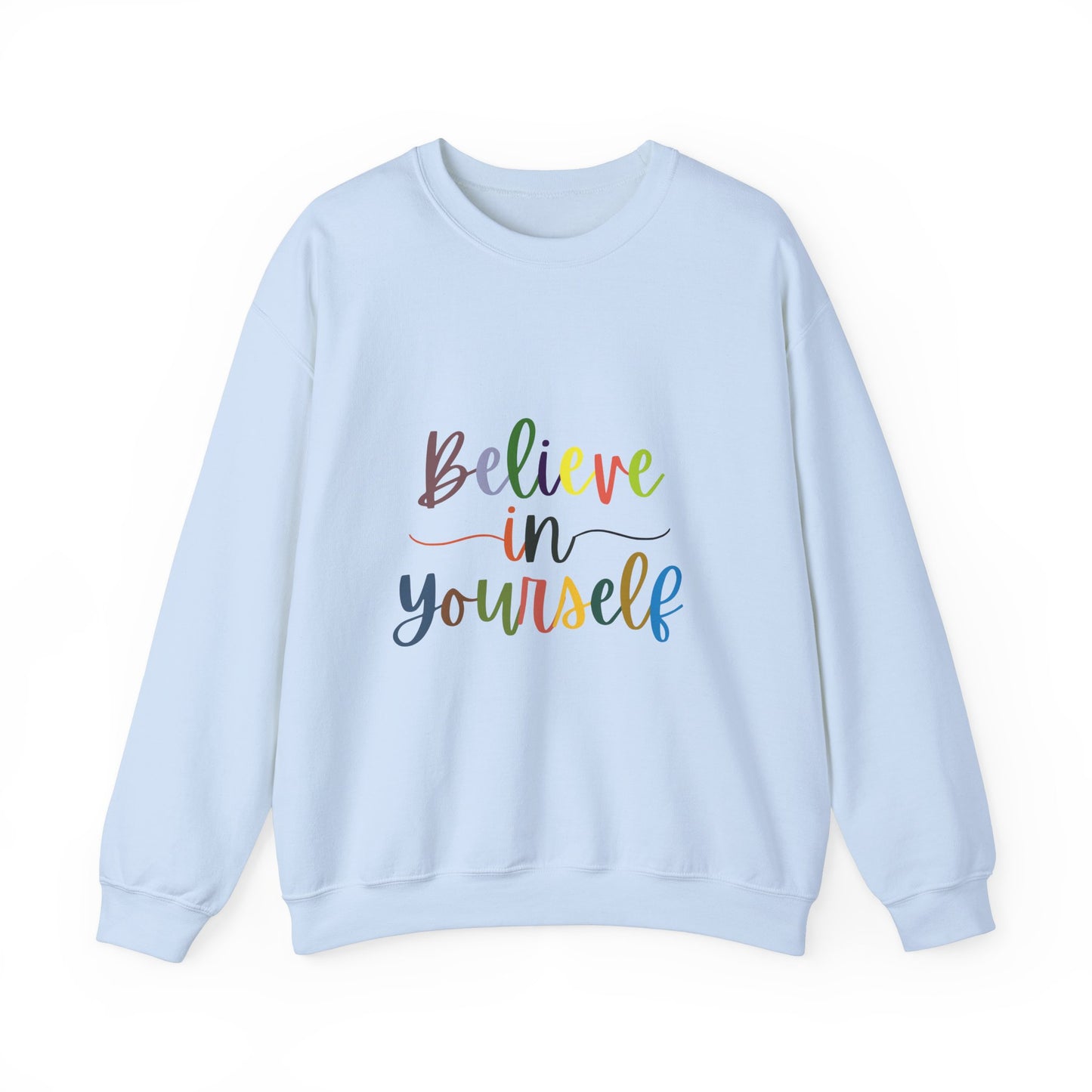 Believe In Your Self Unisex Heavy Blend™ Crewneck Sweatshirt