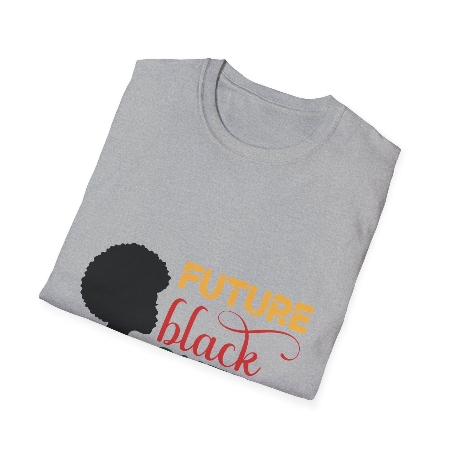 Future Black Queen Unisex Softstyle T-Shirt