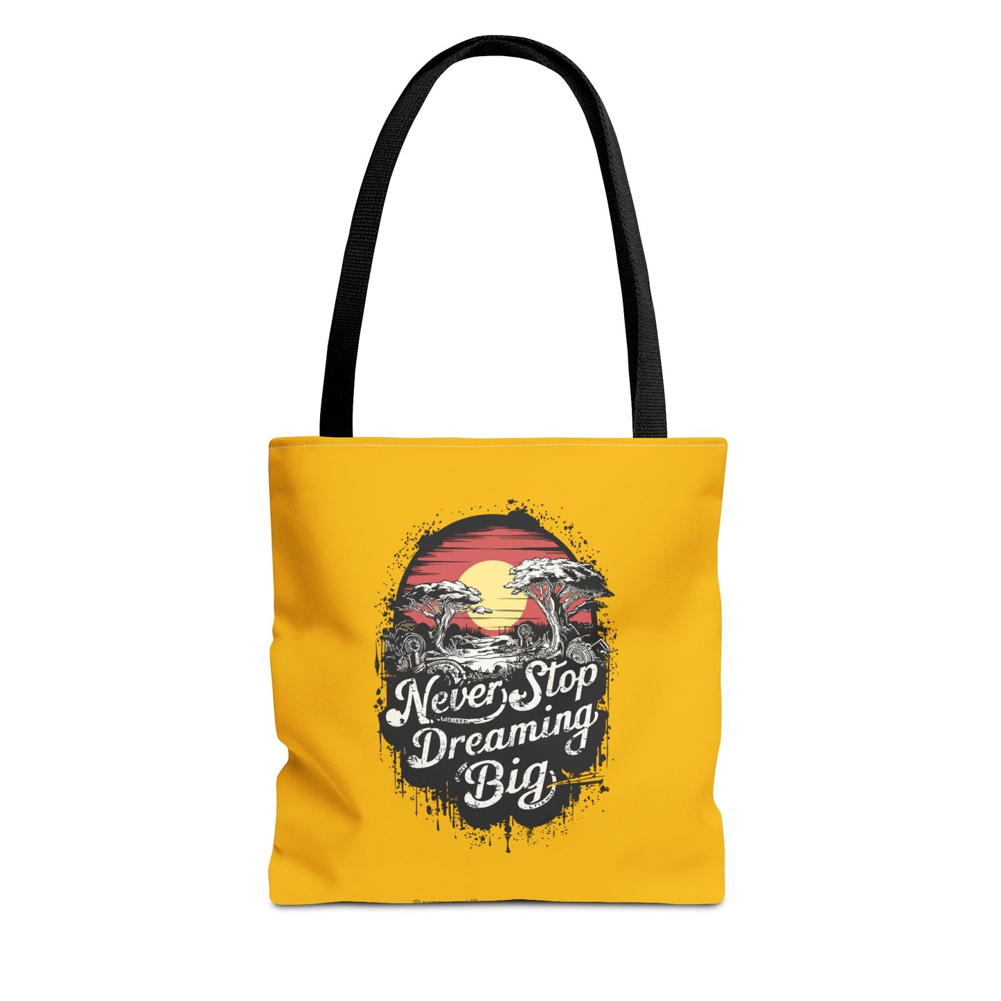 Never Stop Dreaming Big Tote Bag (AOP)