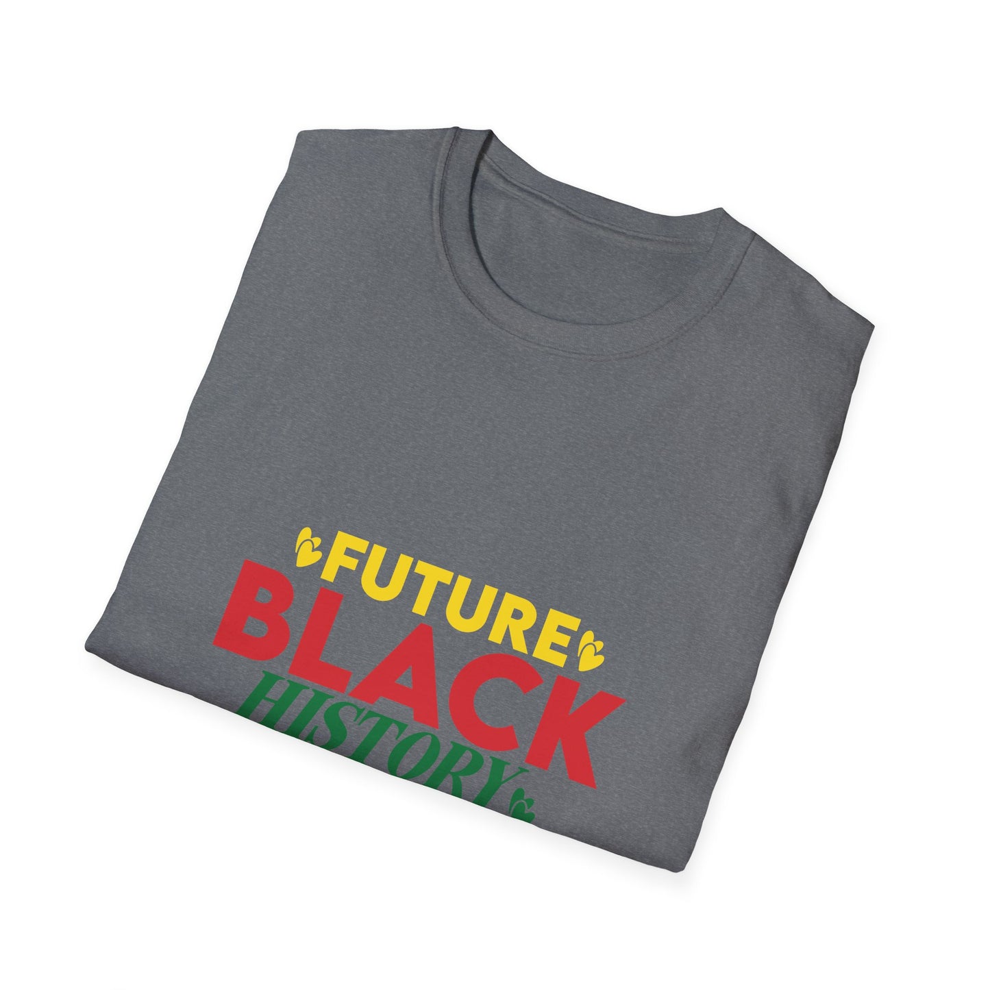 Future Black History Maker Unisex Softstyle T-Shirt