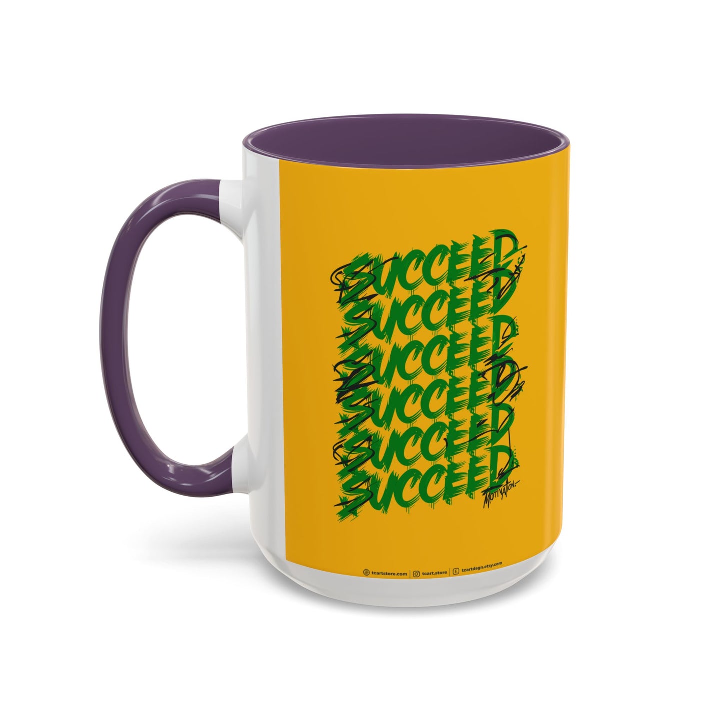 Succeed Accent Coffee Mug (11, 15oz)