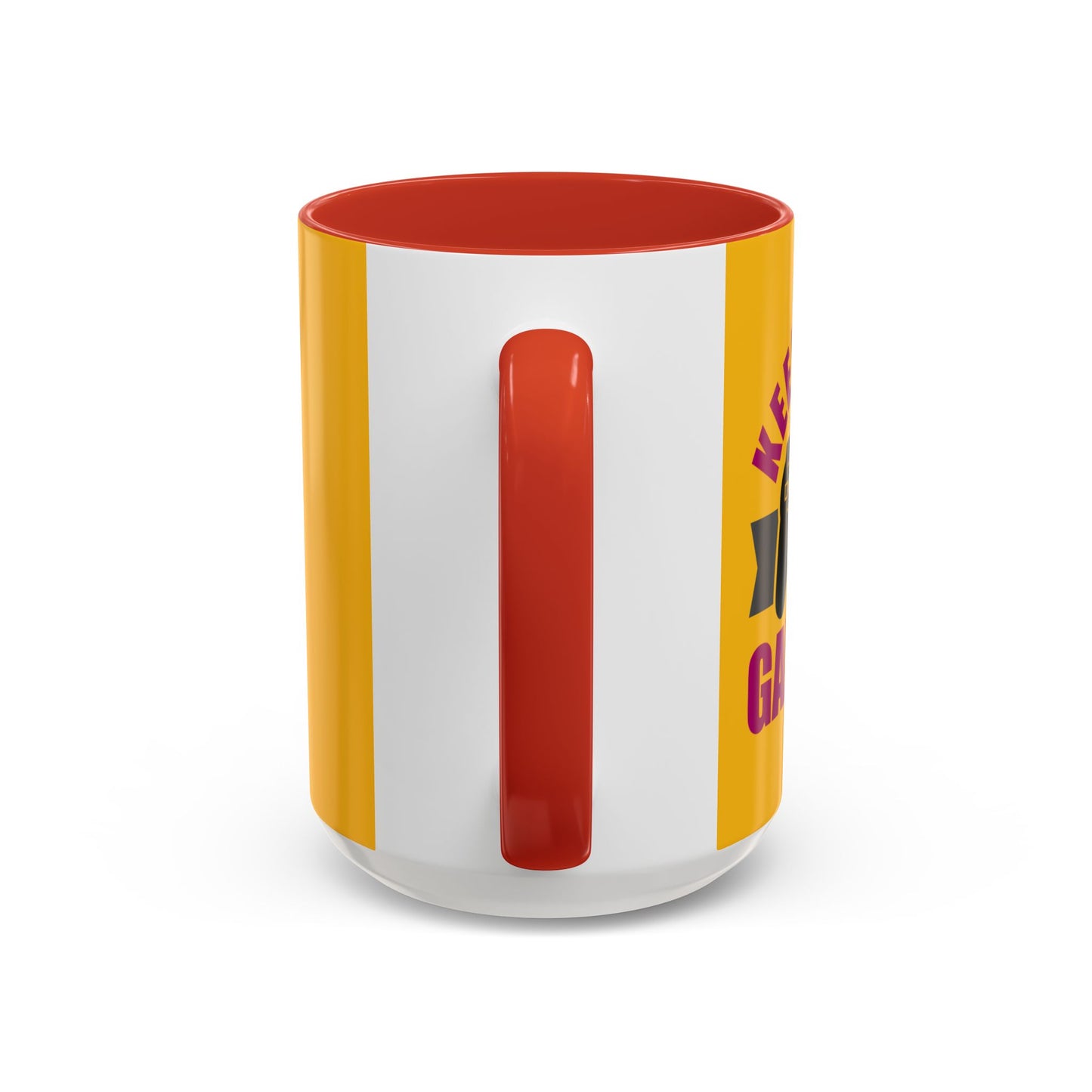 Keep Calm And Game On Accent Coffee Mug (11, 15oz)