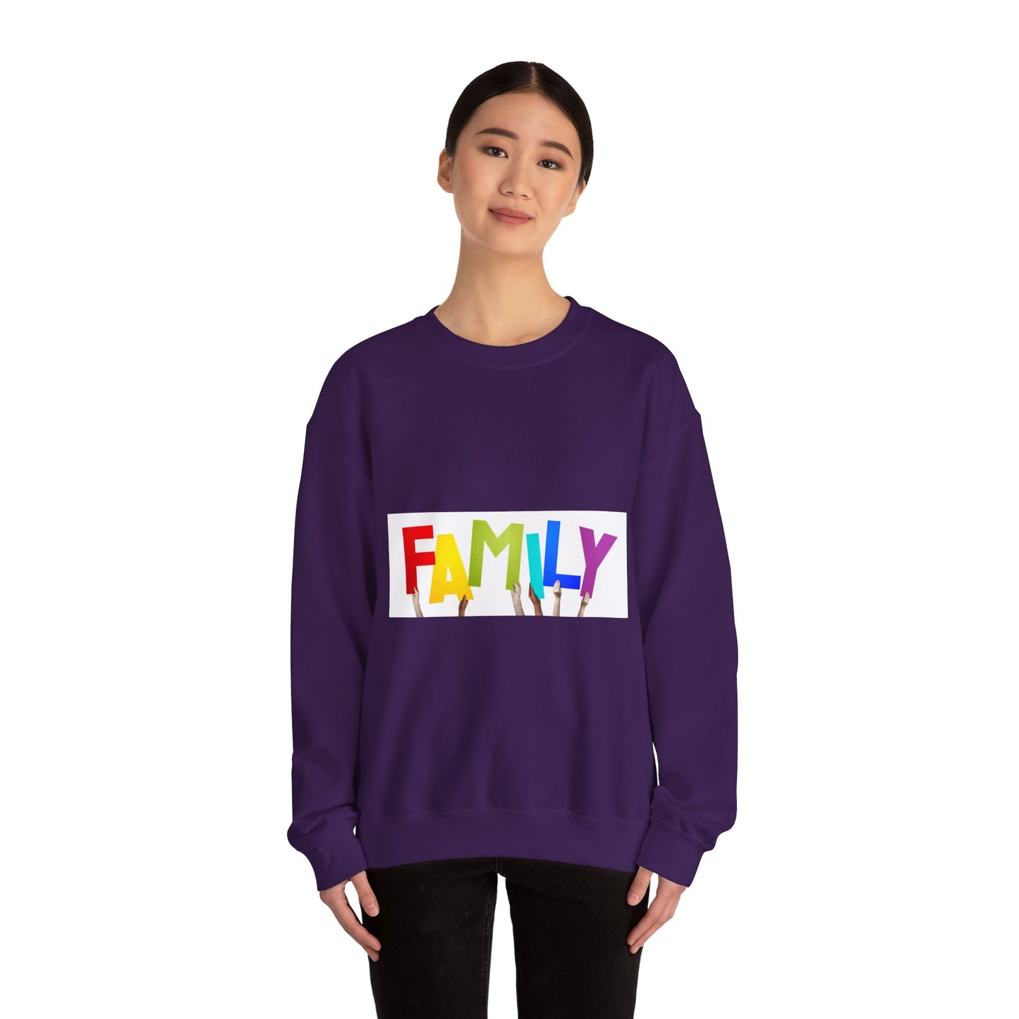 Family Unisex Heavy Blend™ Crewneck Sweatshirt