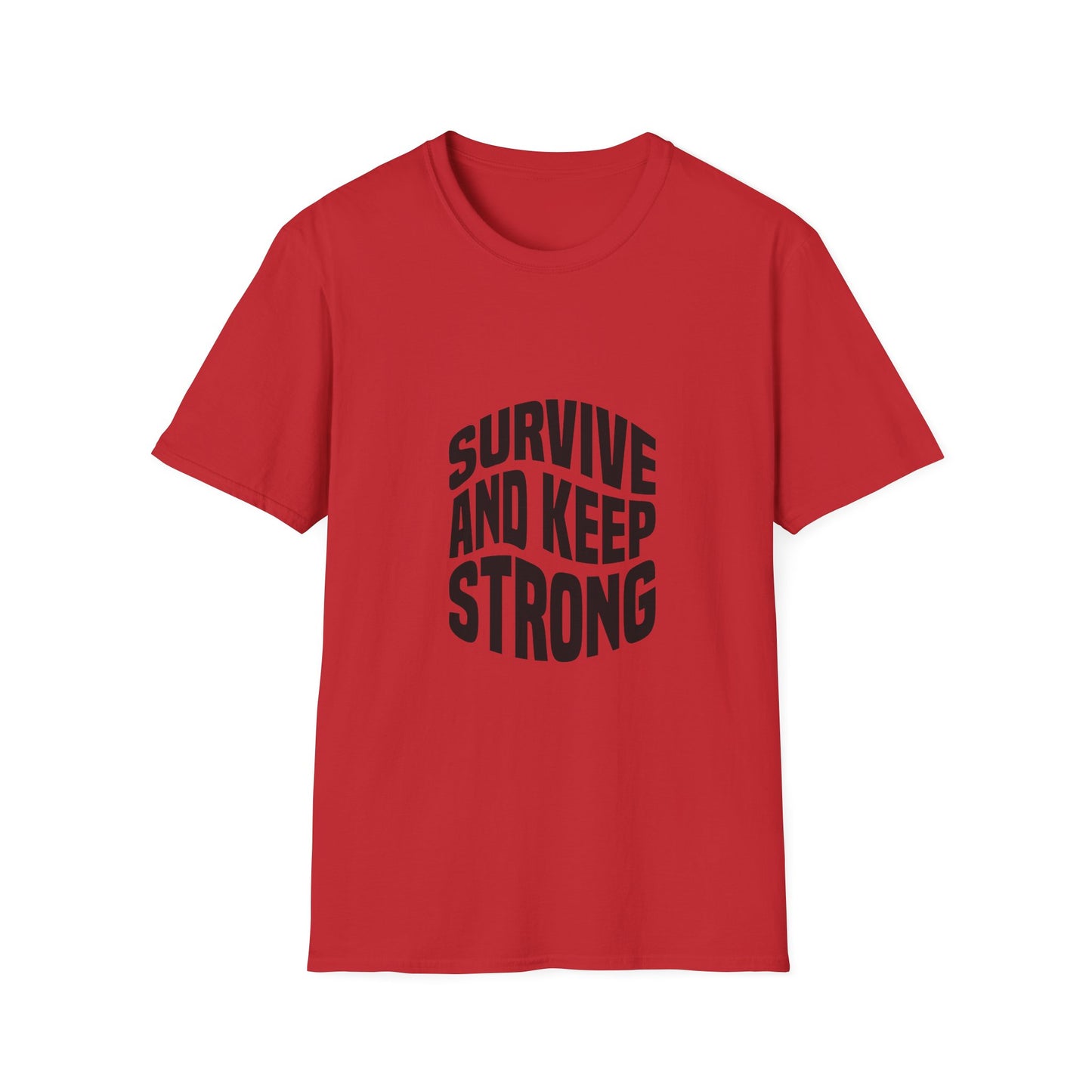 Survive And Keep Strong Unisex Softstyle T-Shirt