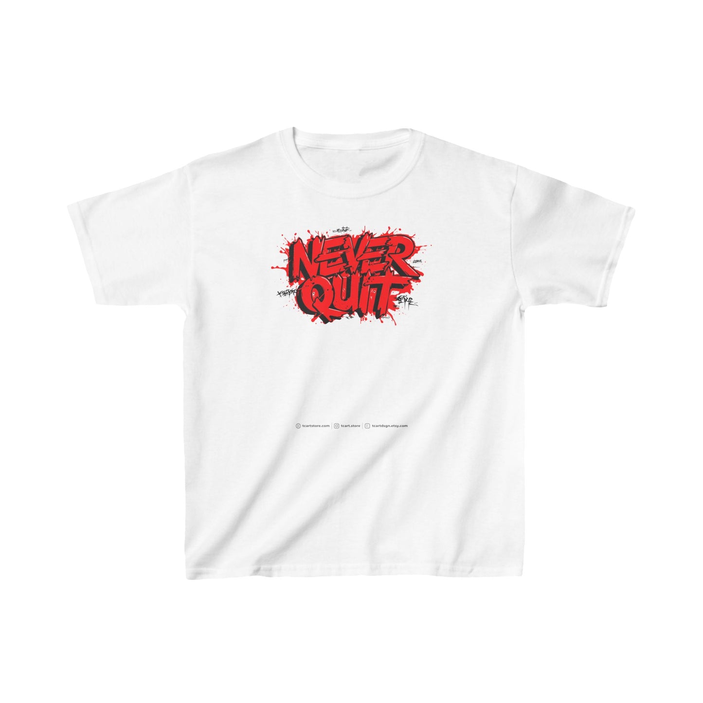 Never Quit Kids Heavy Cotton™ Tee