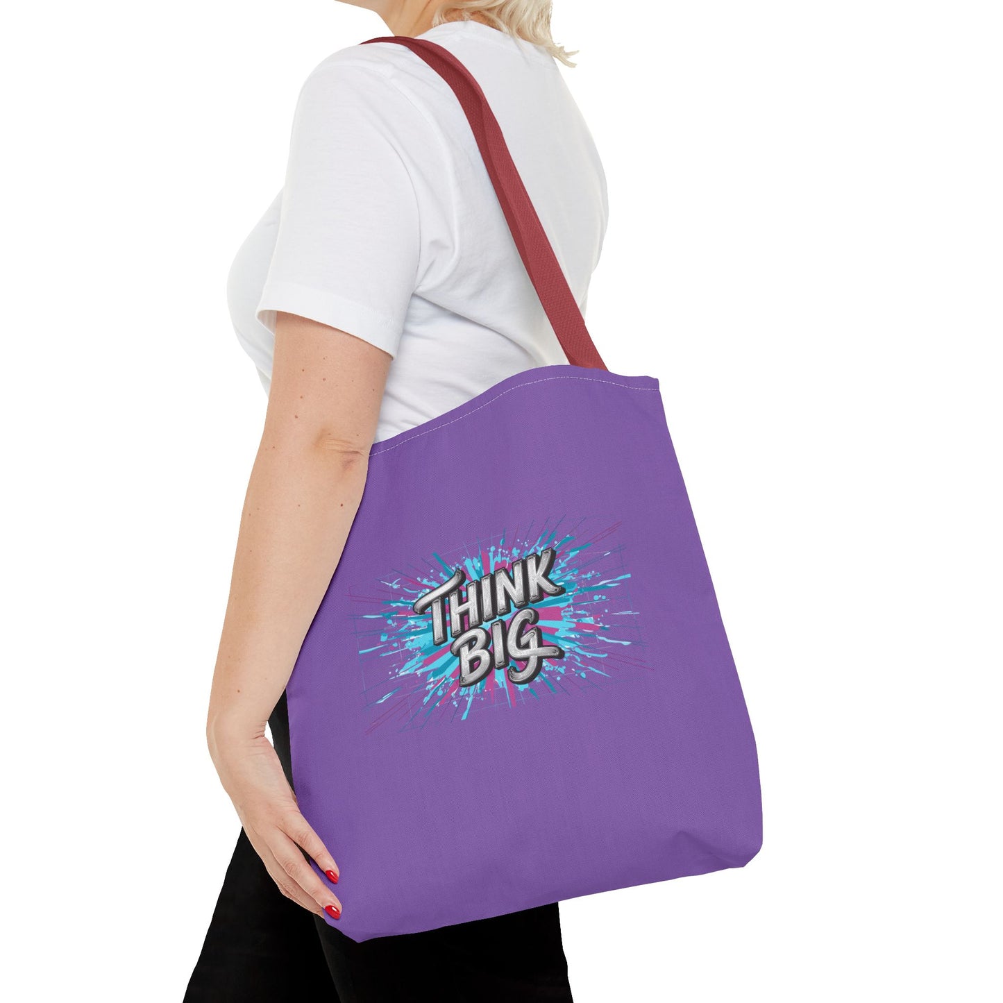 Think Big Tote Bag (AOP)