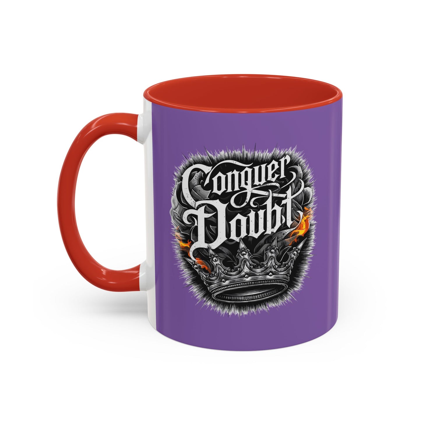 Conquer Doubt Accent Coffee Mug (11, 15oz)