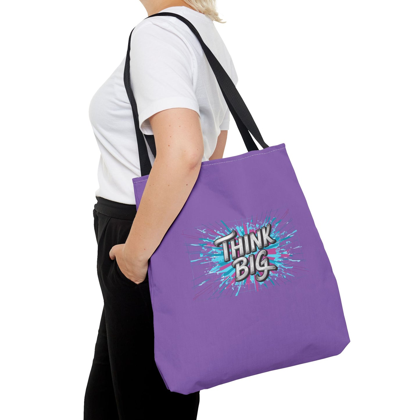 Think Big Tote Bag (AOP)