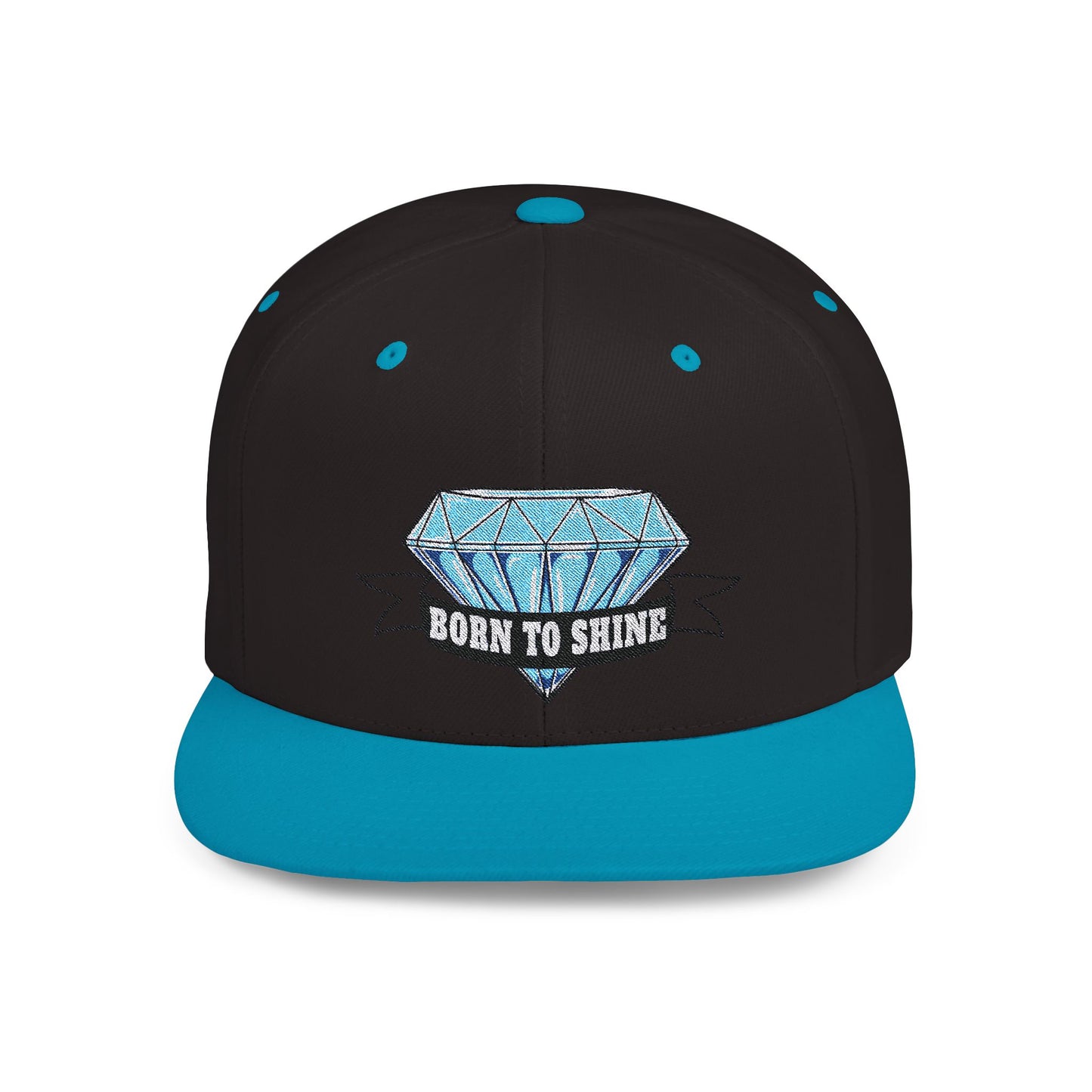 Born To Shine Flat Bill Snapback