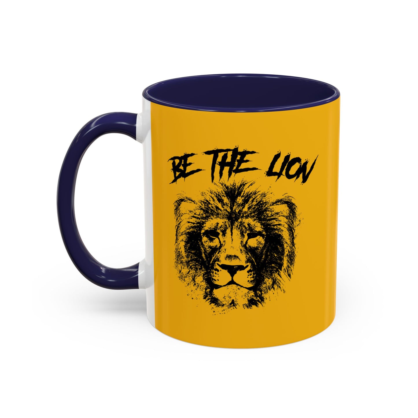 Be The Lion Accent Coffee Mug (11, 15oz)