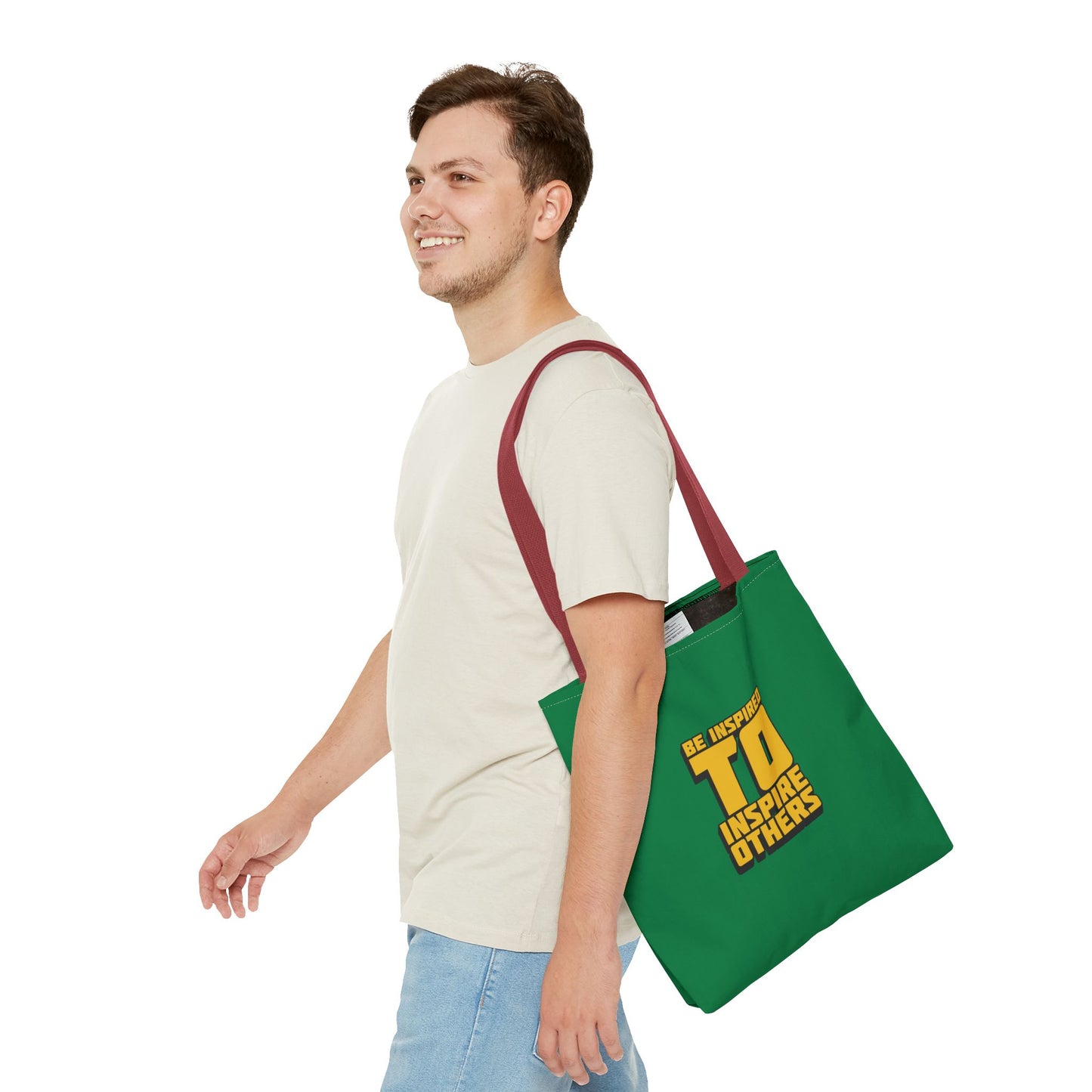 Be Inspired To Inspire Others Tote Bag (AOP)