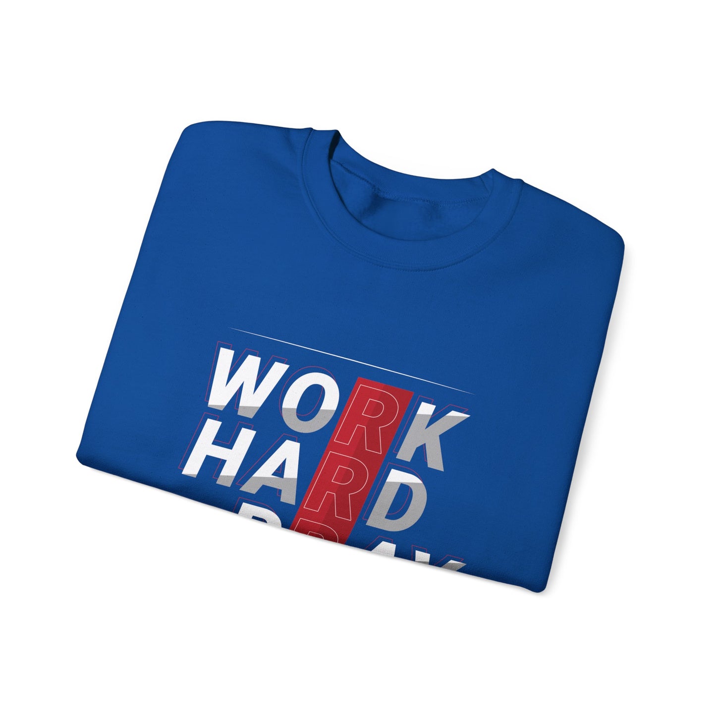 Work Hard Pray Hard Unisex Heavy Blend™ Crewneck Sweatshirt