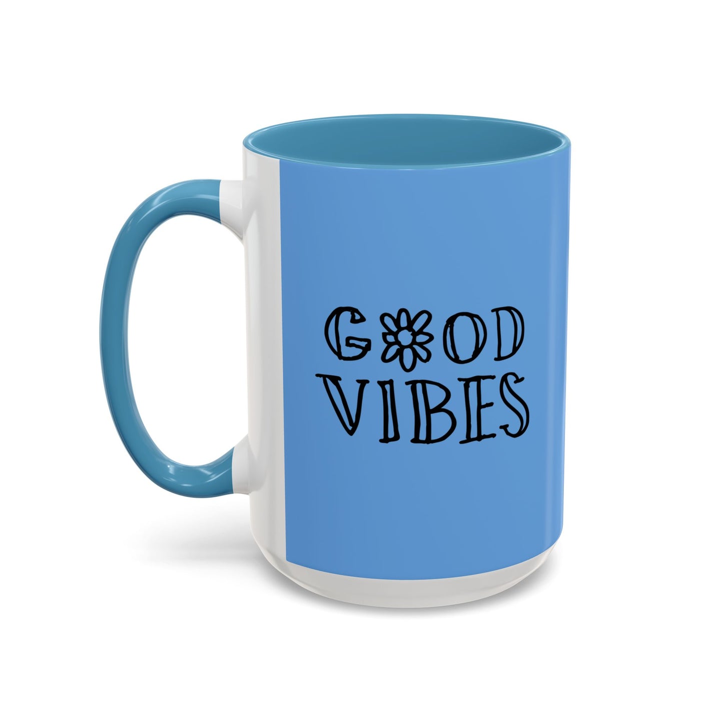 Good Vibes Accent Coffee Mug (11, 15oz)