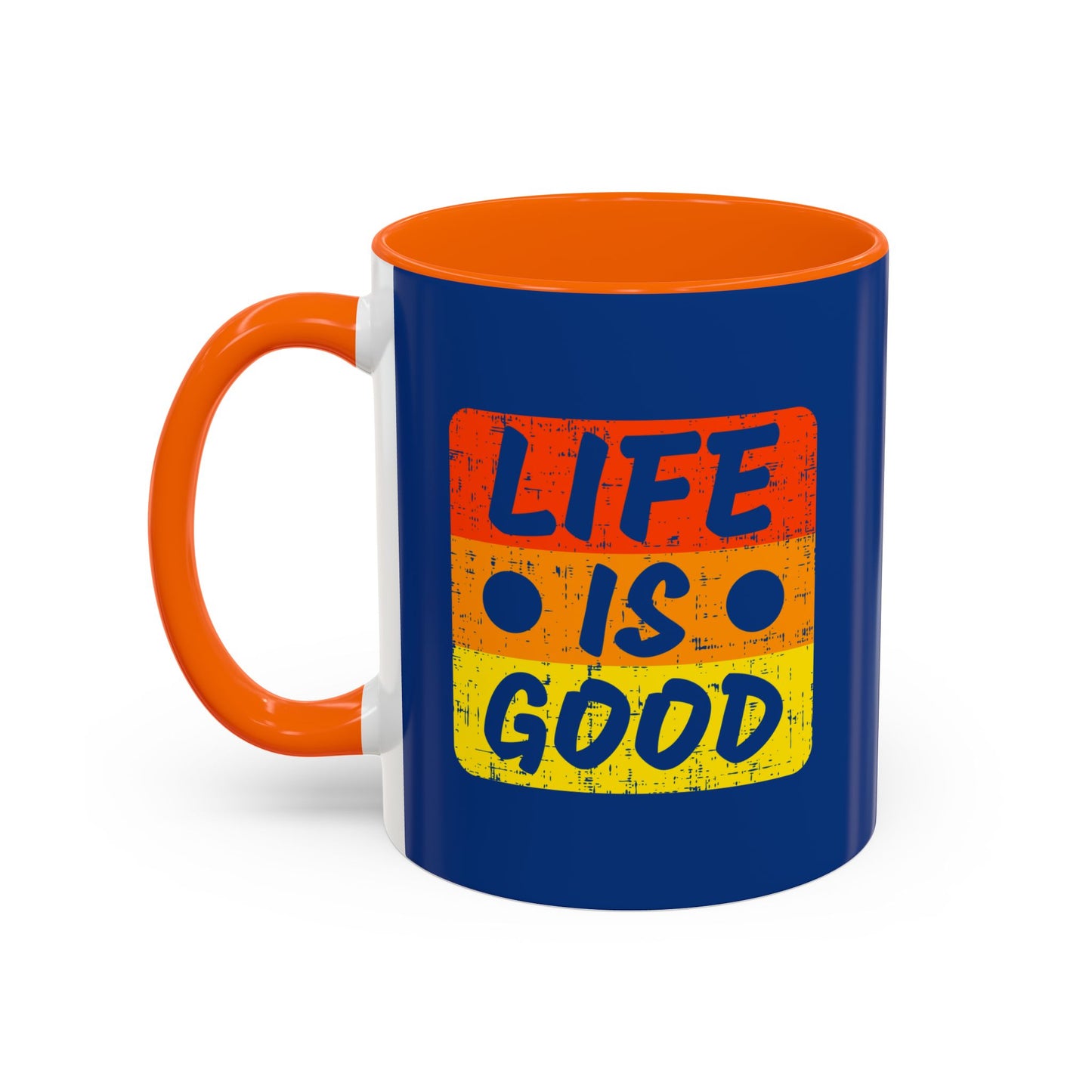 Life Is Good Accent Coffee Mug (11, 15oz)
