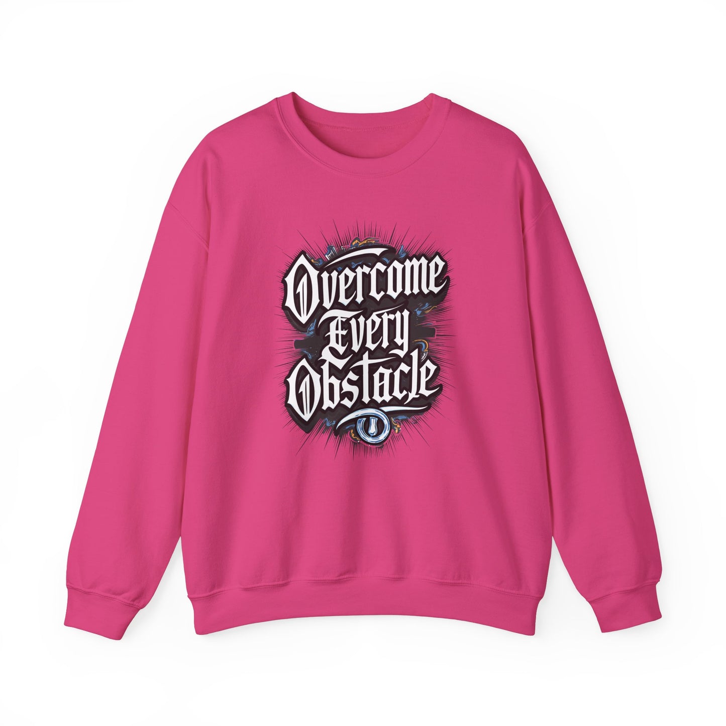 Overcome Every Obstacle Unisex Heavy Blend™ Crewneck Sweatshirt