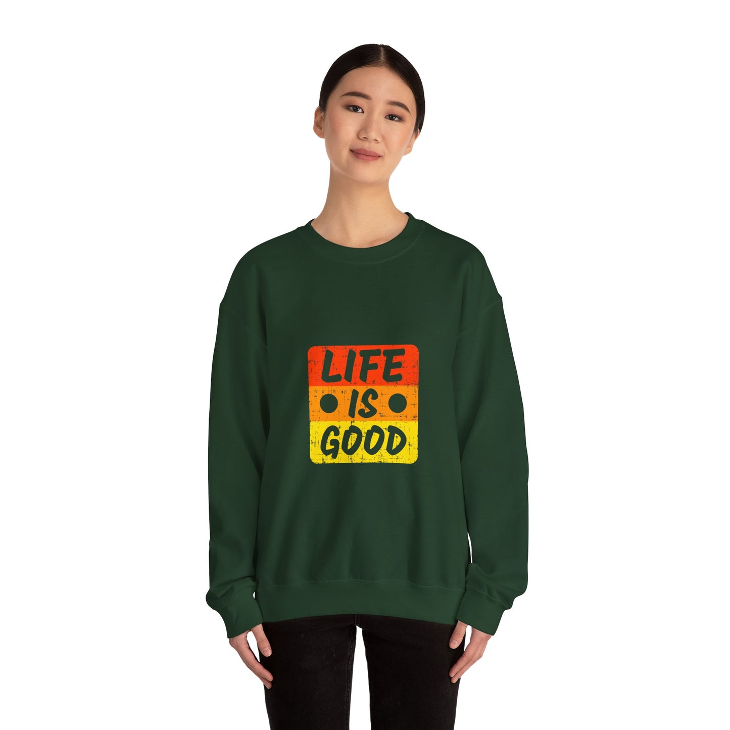Life Is Good Unisex Heavy Blend™ Crewneck Sweatshirt