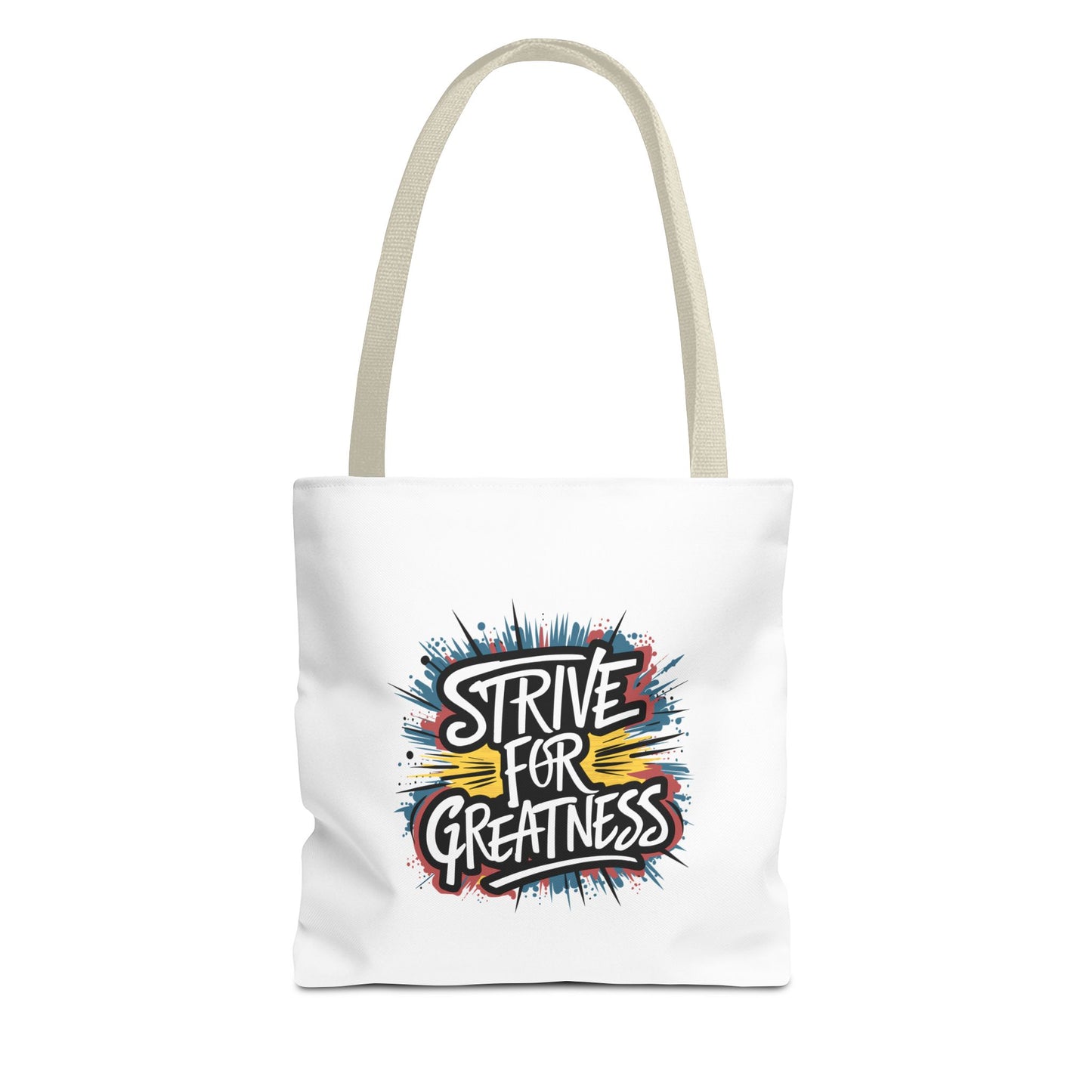 Strive For Greatness Tote Bag (AOP)