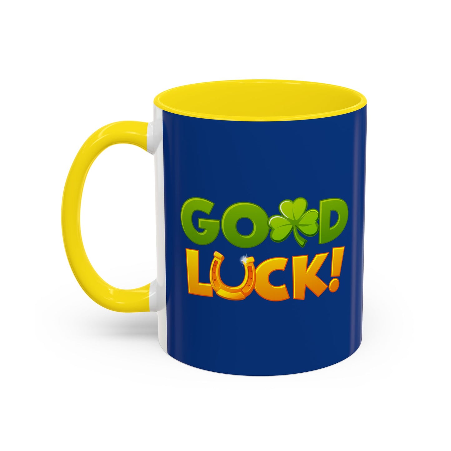 Good Luck Accent Coffee Mug (11, 15oz)