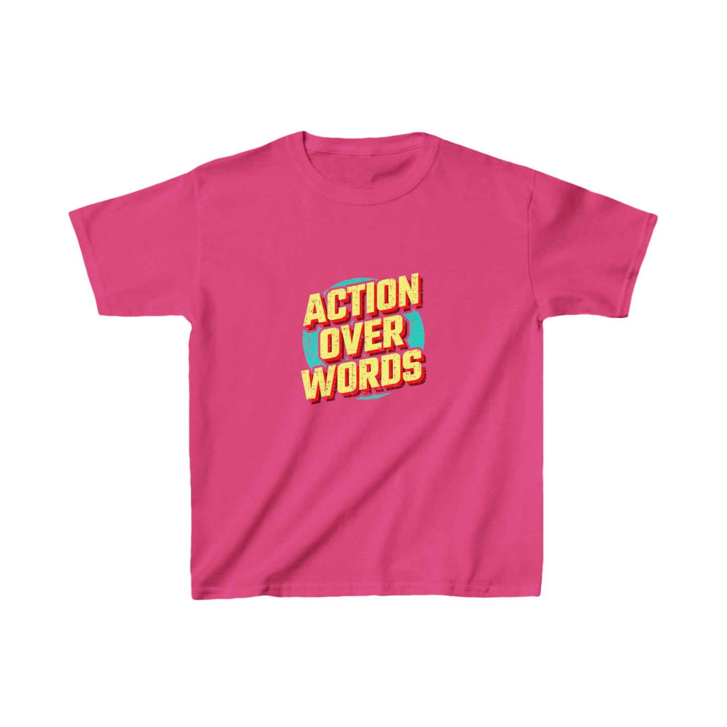 Action Over Words Kids Heavy Cotton™ Tee
