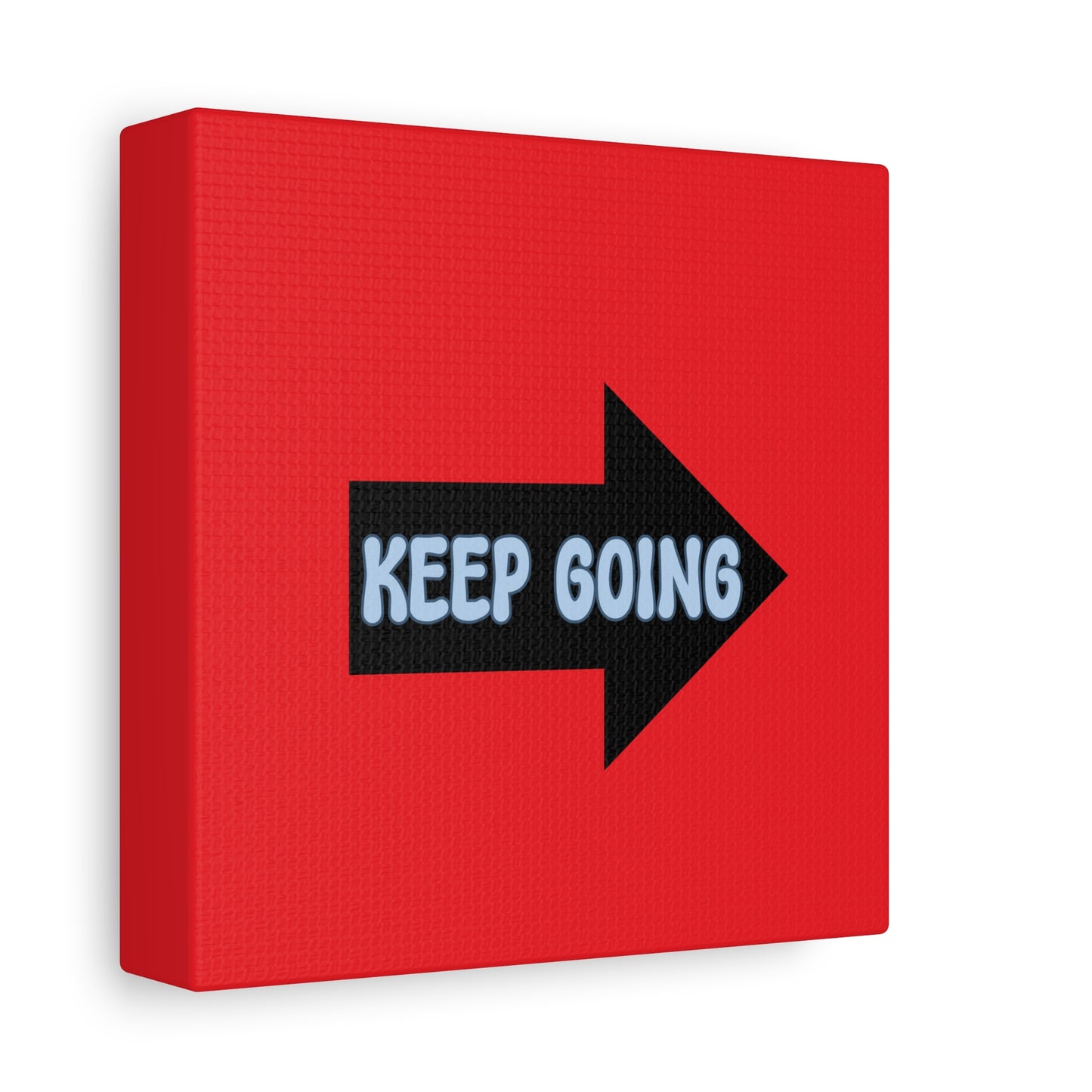 Keep Going Matte Canvas, Stretched, 1.25"