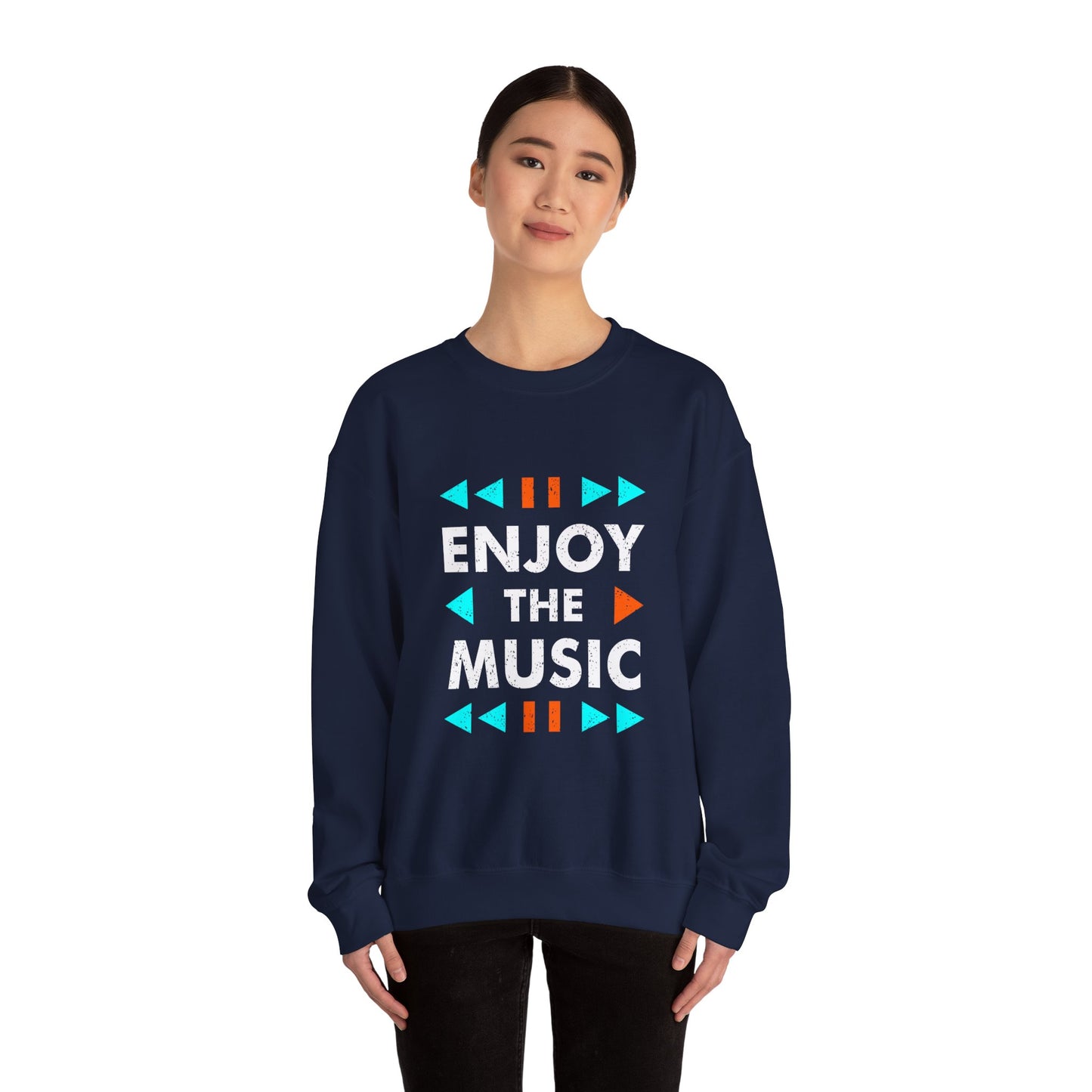 Enjoy The Music Unisex Heavy Blend™ Crewneck Sweatshirt