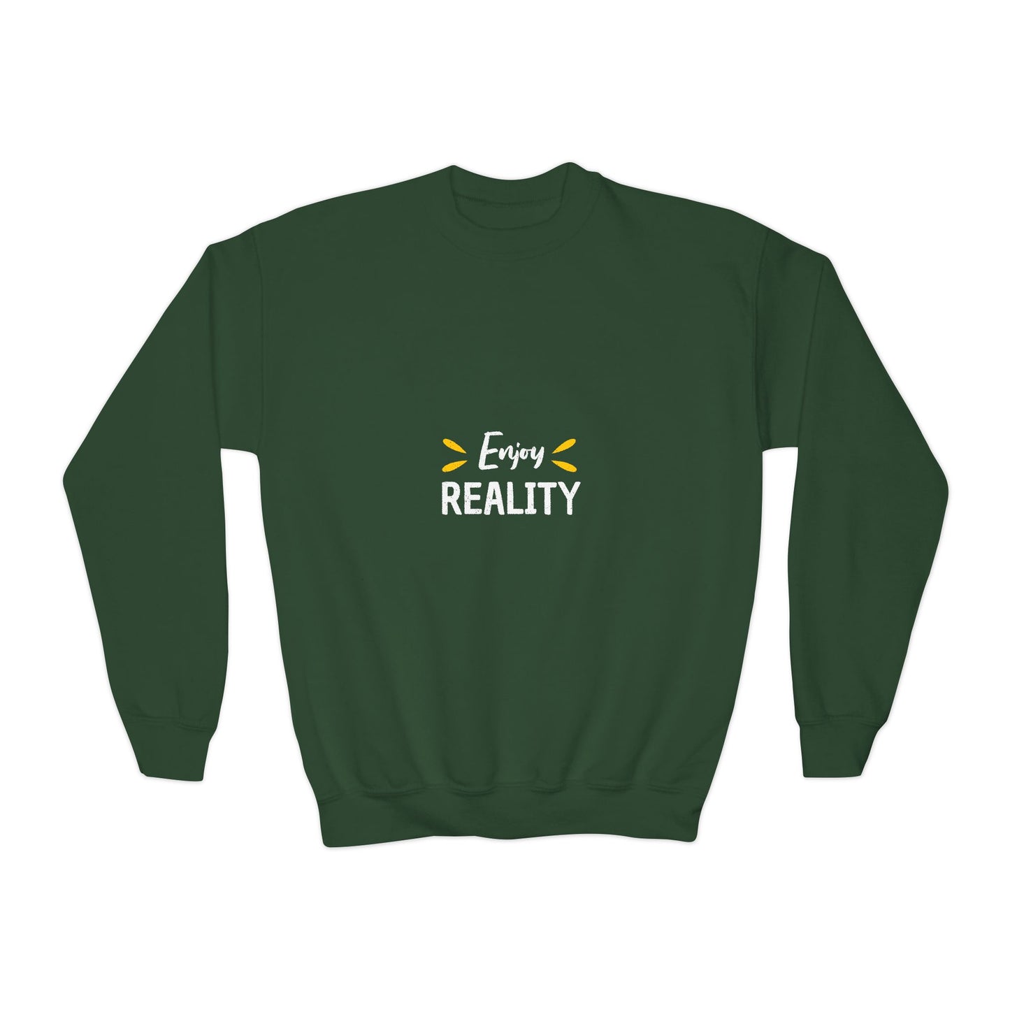 Enjoy Reality Youth Crewneck Sweatshirt